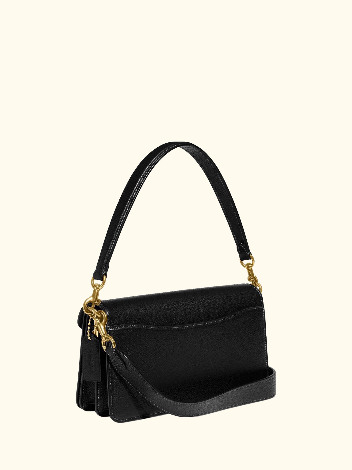 Tabby 26 Pebbled Leather Shoulder Bag