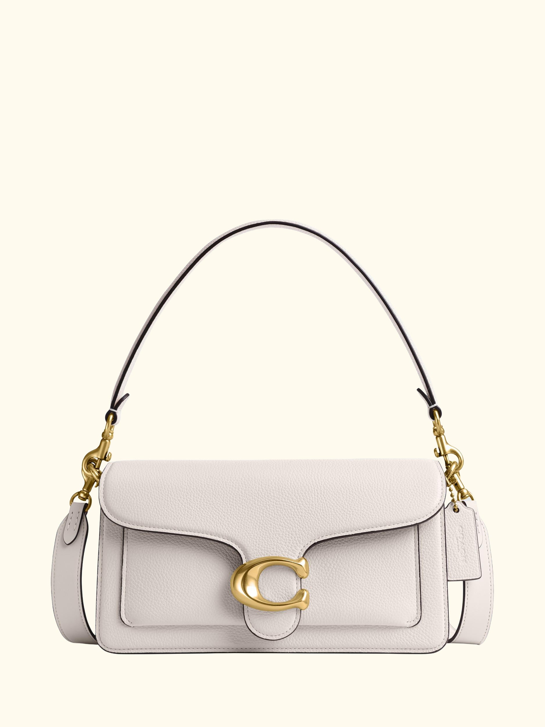 Tabby 26 Pebbled Leather Shoulder Bag