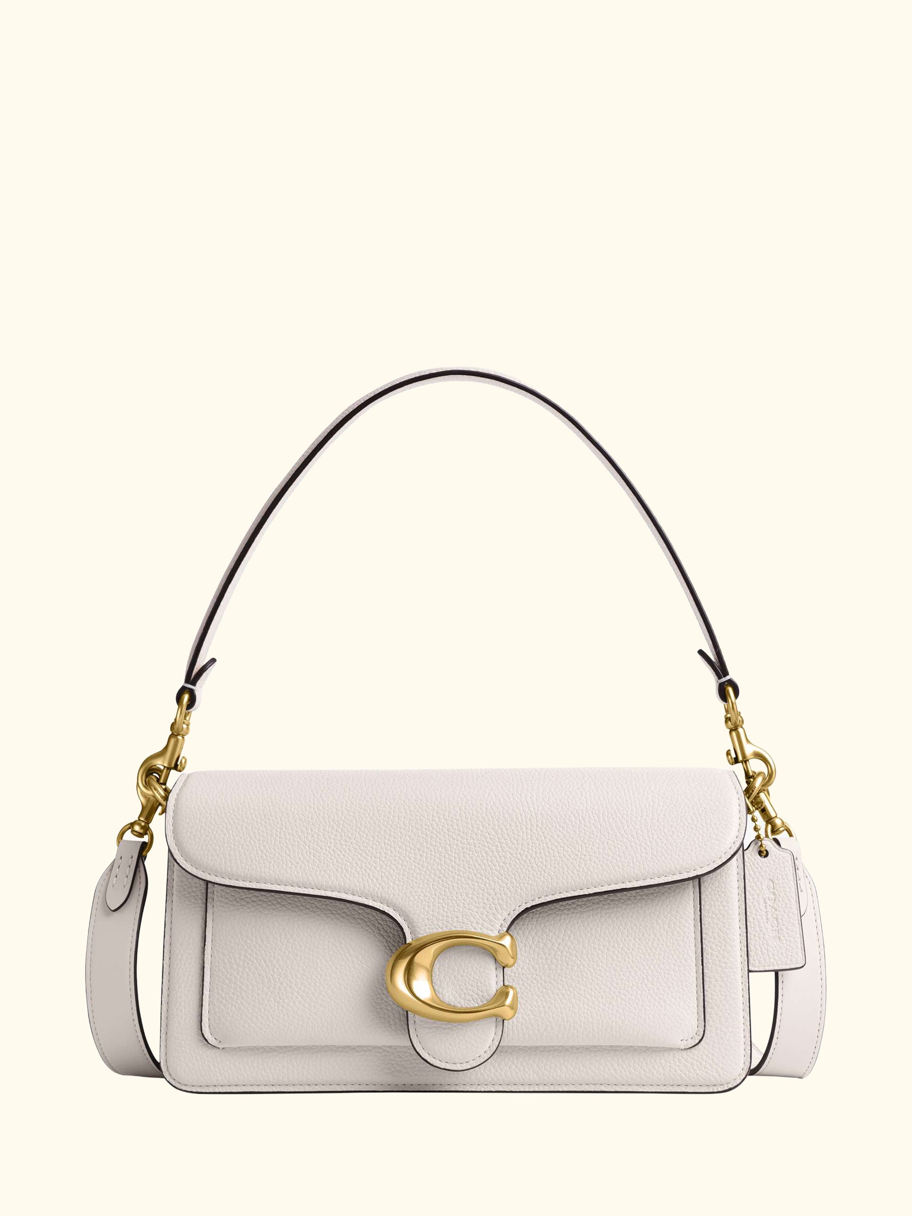 Tabby 26 Pebbled Leather Shoulder Bag