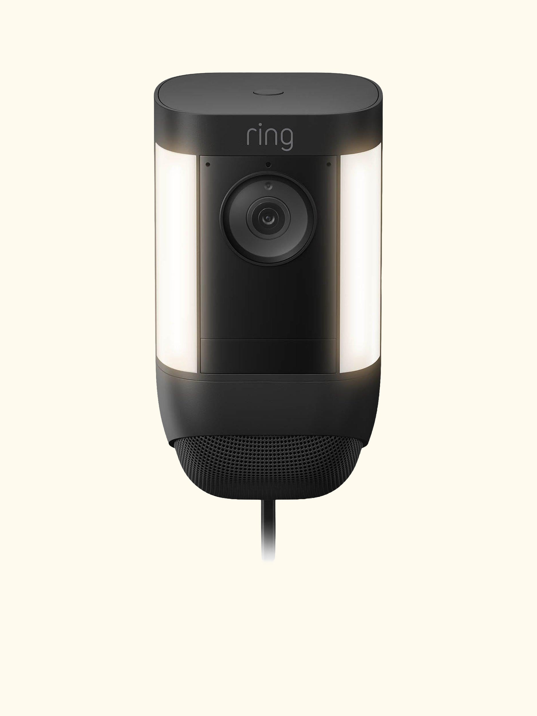 Spotlight Cam Pro Plug-In Smart Security Camera with Built-in Wi-Fi & Siren Alarm