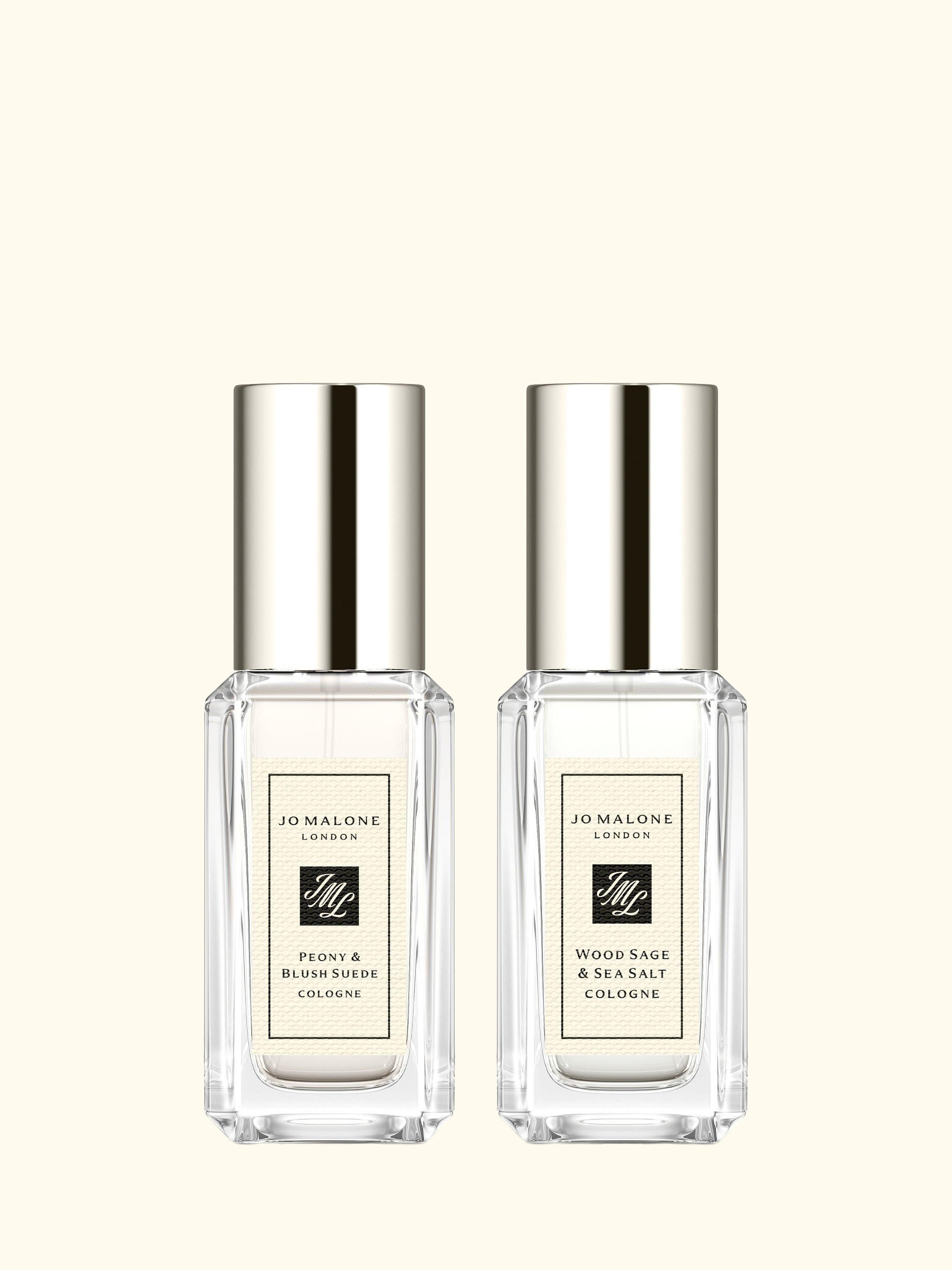 Peony & Blush Suede and Wood Sage & Sea Salt Cologne Duo Fragrance Gift Set