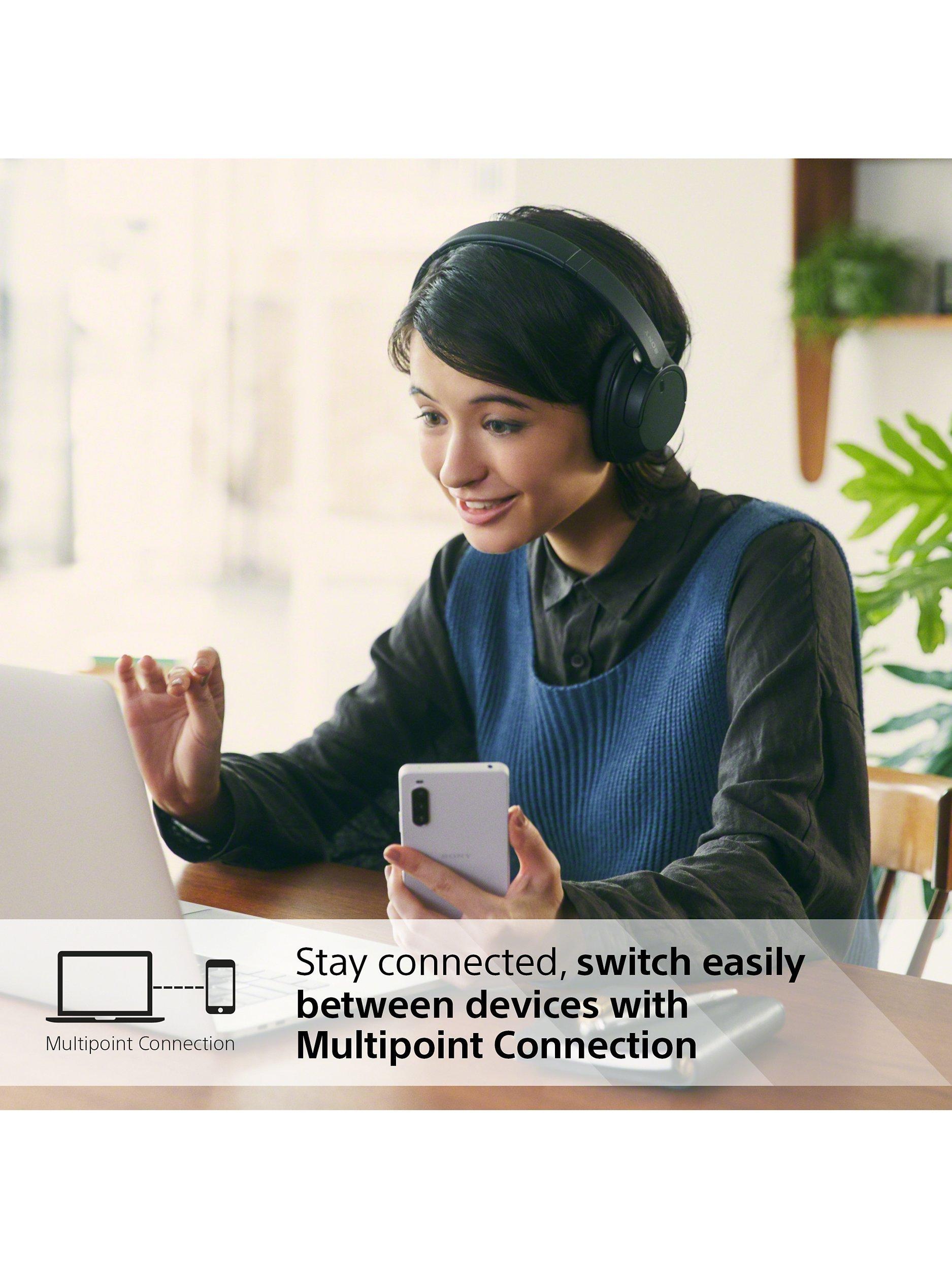 WH-CH720 Noise Cancelling Bluetooth Wireless Over-Ear Headphones with Mic/Remote