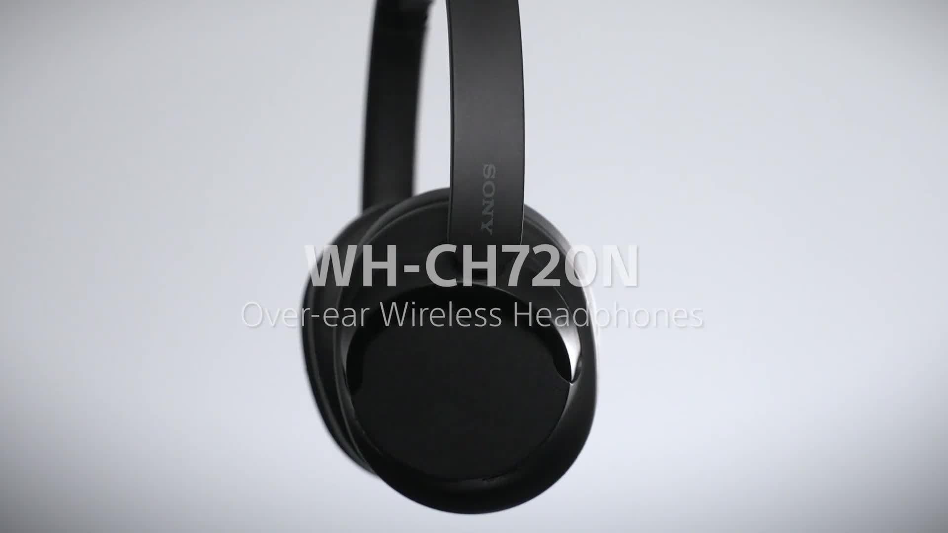 WH-CH720 Noise Cancelling Bluetooth Wireless Over-Ear Headphones with Mic/Remote