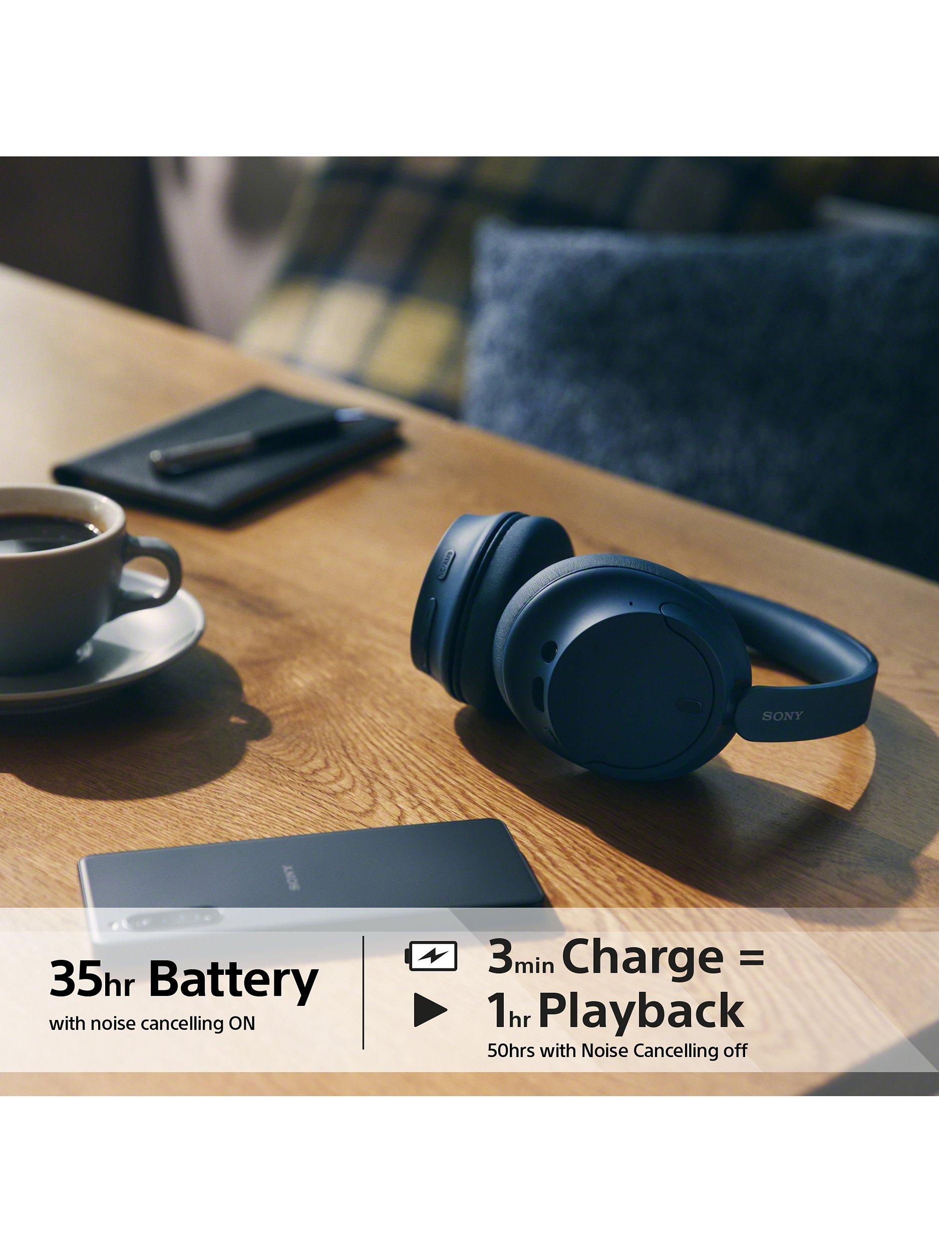 WH-CH720 Noise Cancelling Bluetooth Wireless Over-Ear Headphones with Mic/Remote