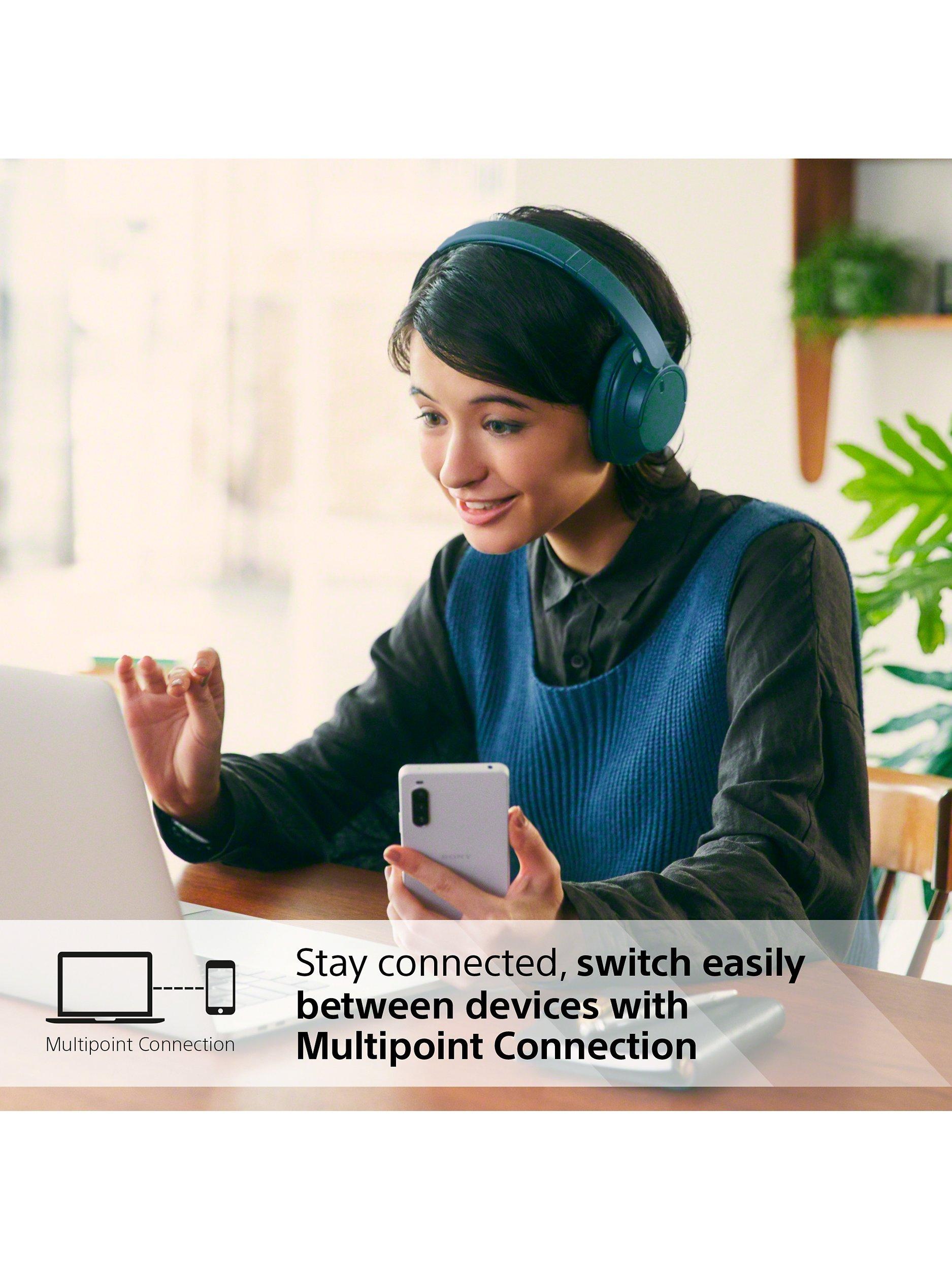 WH-CH720 Noise Cancelling Bluetooth Wireless Over-Ear Headphones with Mic/Remote