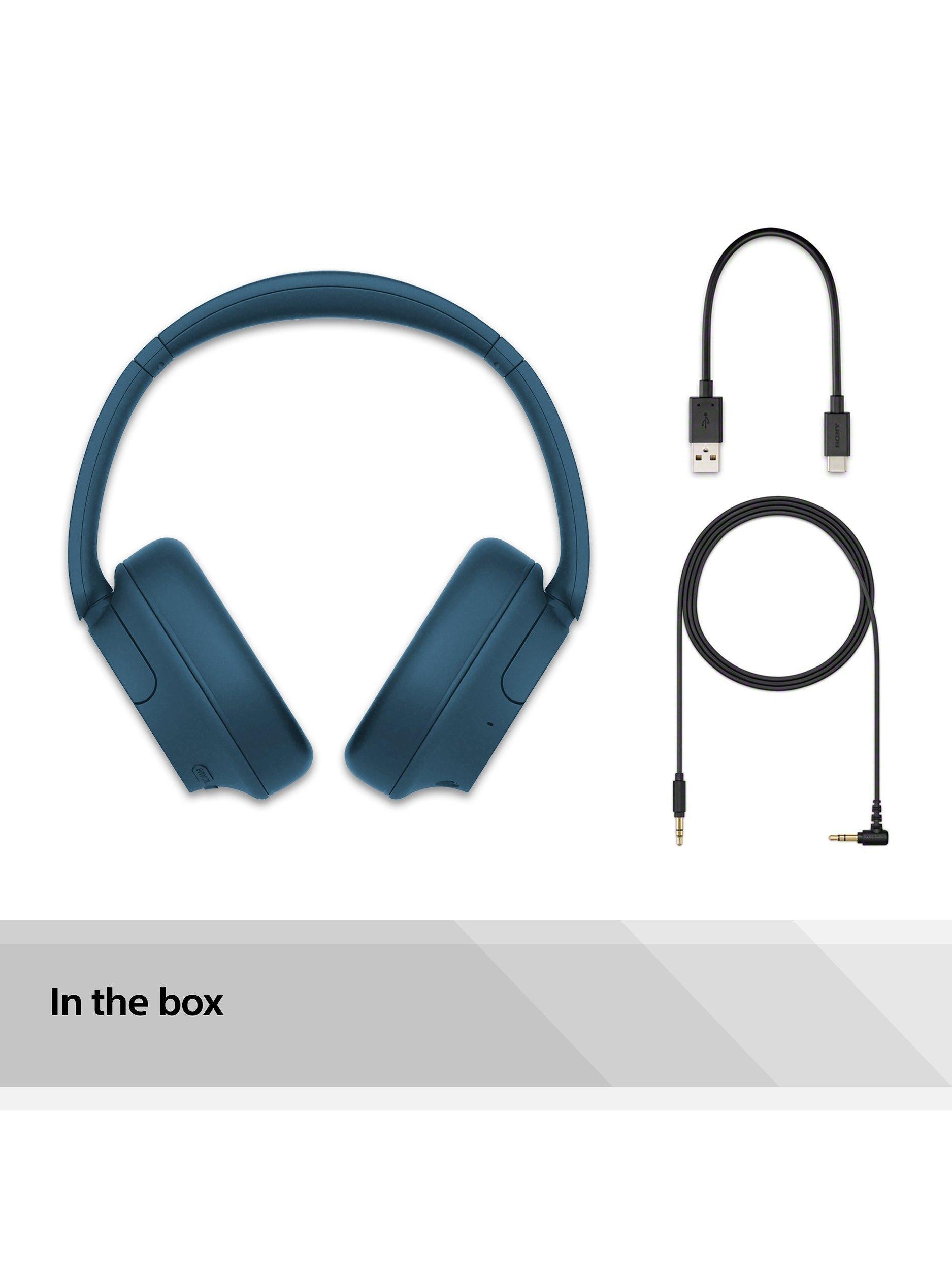 WH-CH720 Noise Cancelling Bluetooth Wireless Over-Ear Headphones with Mic/Remote