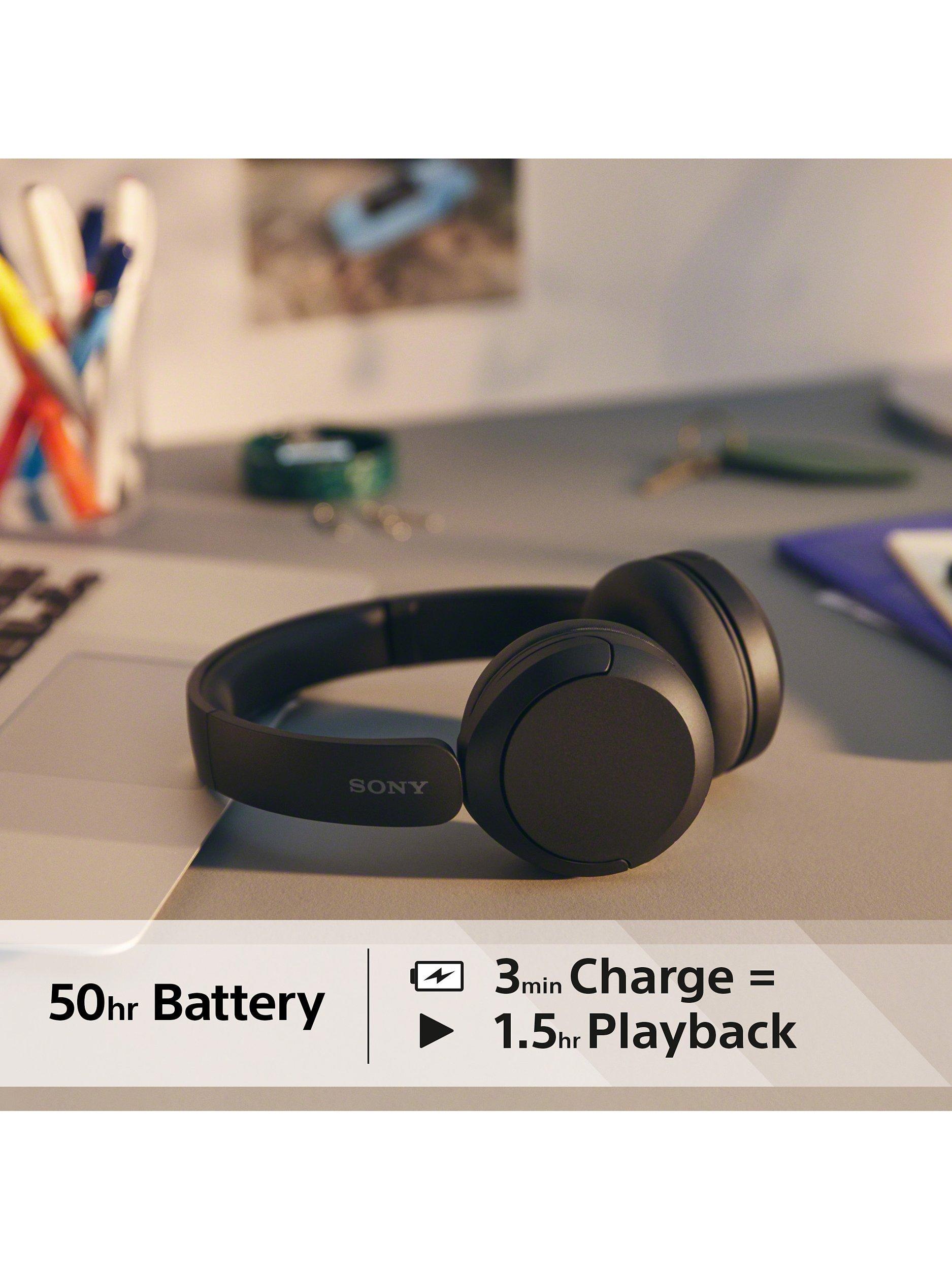 WH-CH520 Bluetooth Wireless On-Ear Headphones with Mic/Remote