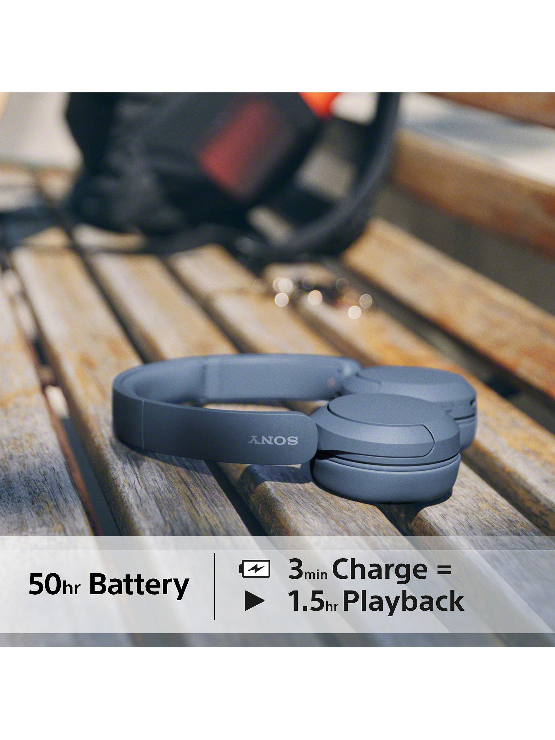WH-CH520 Bluetooth Wireless On-Ear Headphones with Mic/Remote