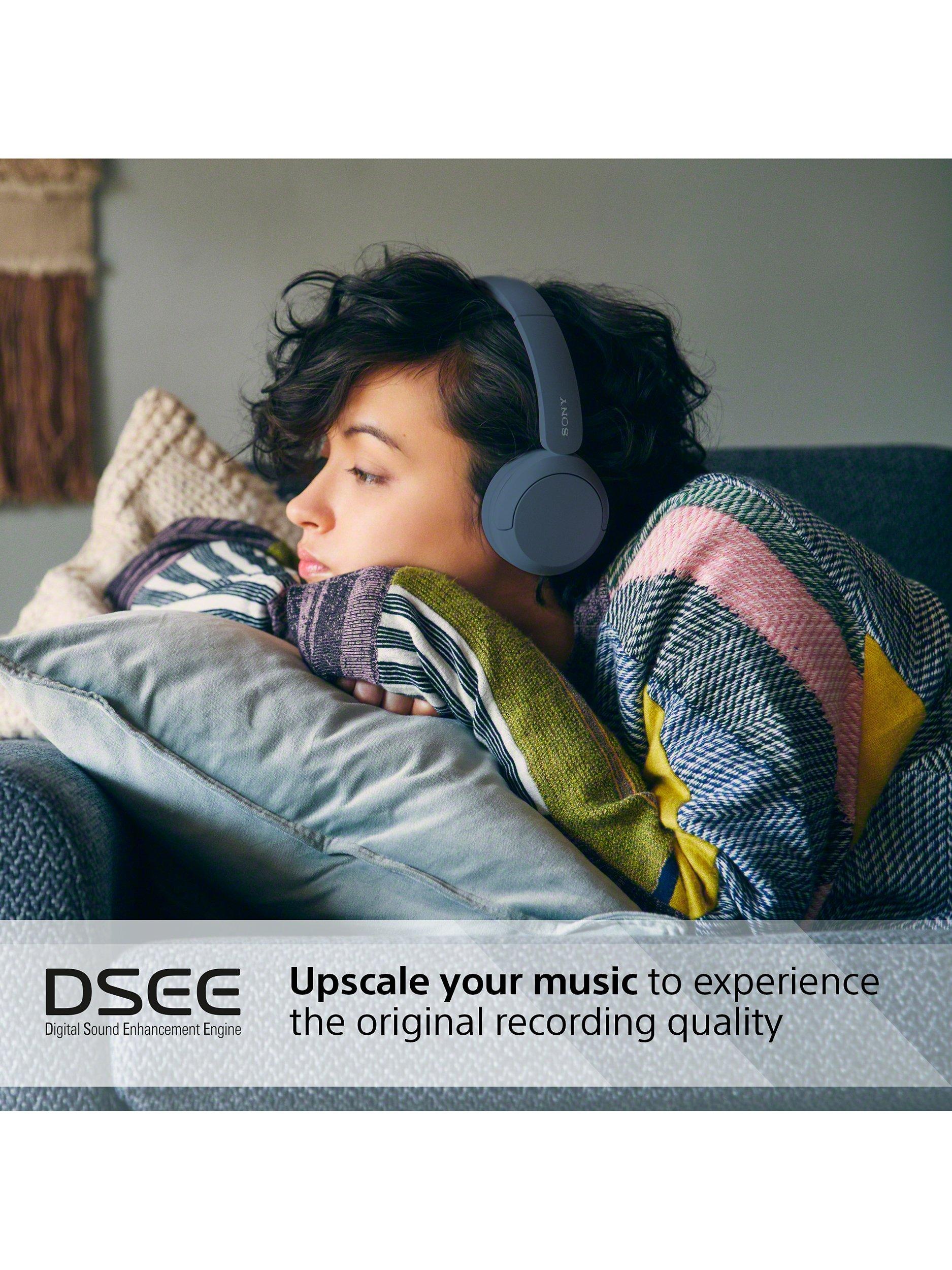 WH-CH520 Bluetooth Wireless On-Ear Headphones with Mic/Remote