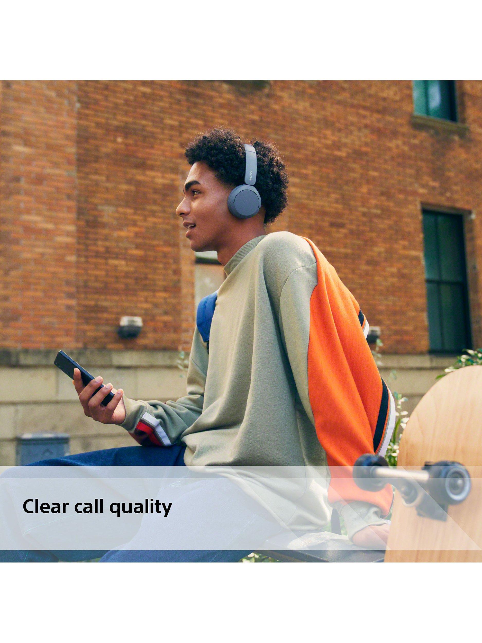 WH-CH520 Bluetooth Wireless On-Ear Headphones with Mic/Remote