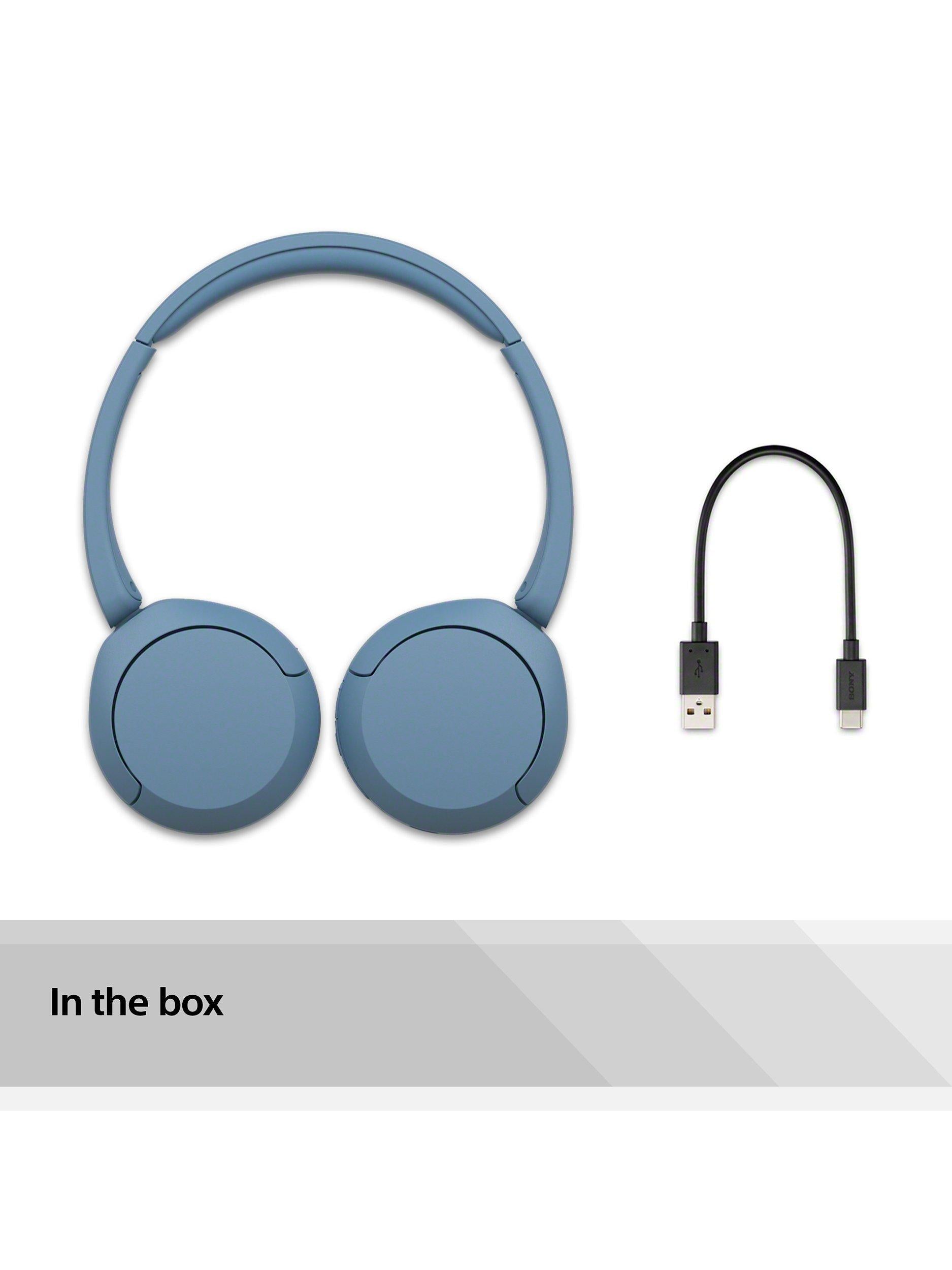 WH-CH520 Bluetooth Wireless On-Ear Headphones with Mic/Remote