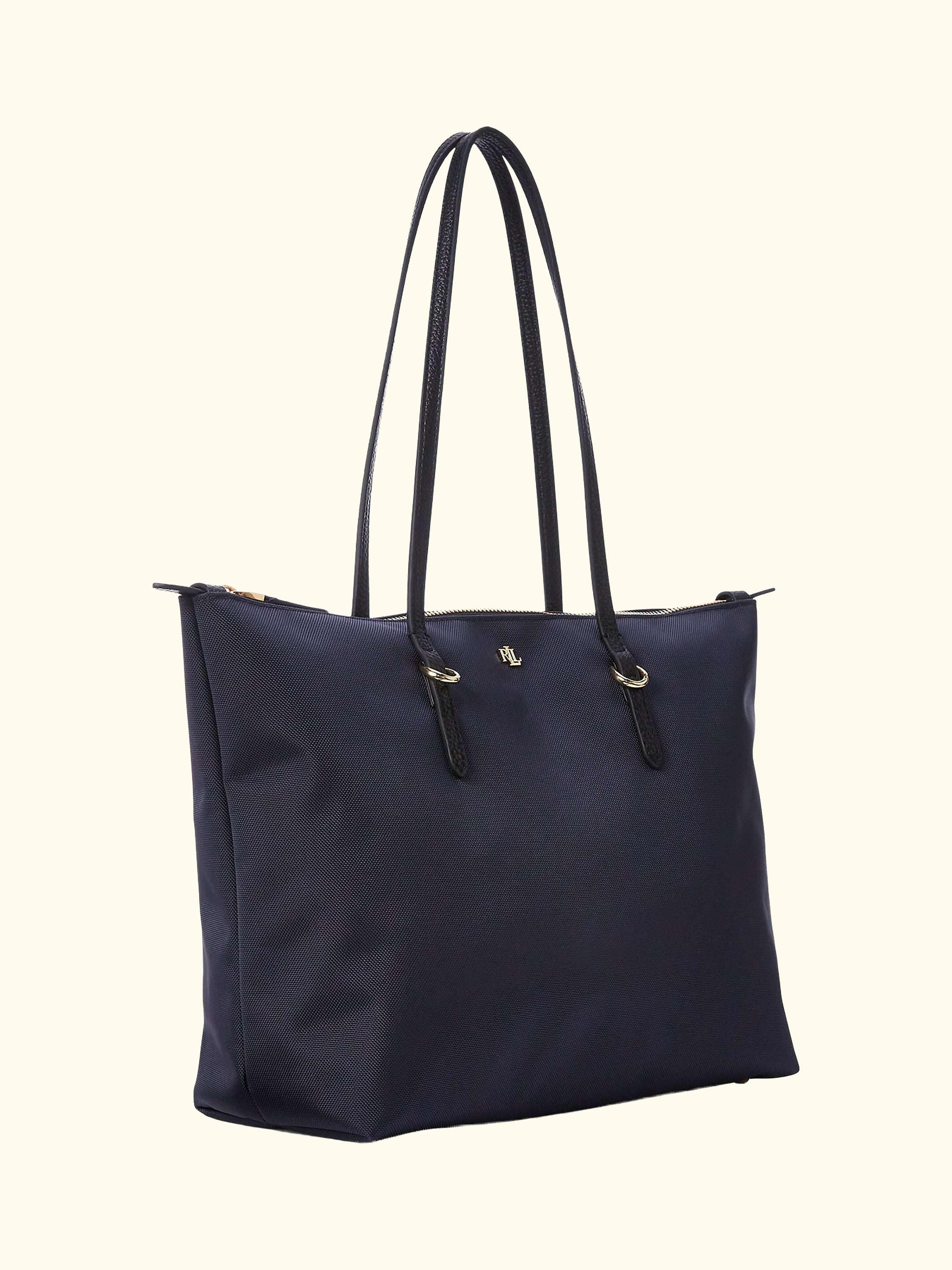 Lauren Ralph Lauren Nylon Medium Keaton Tote Bag