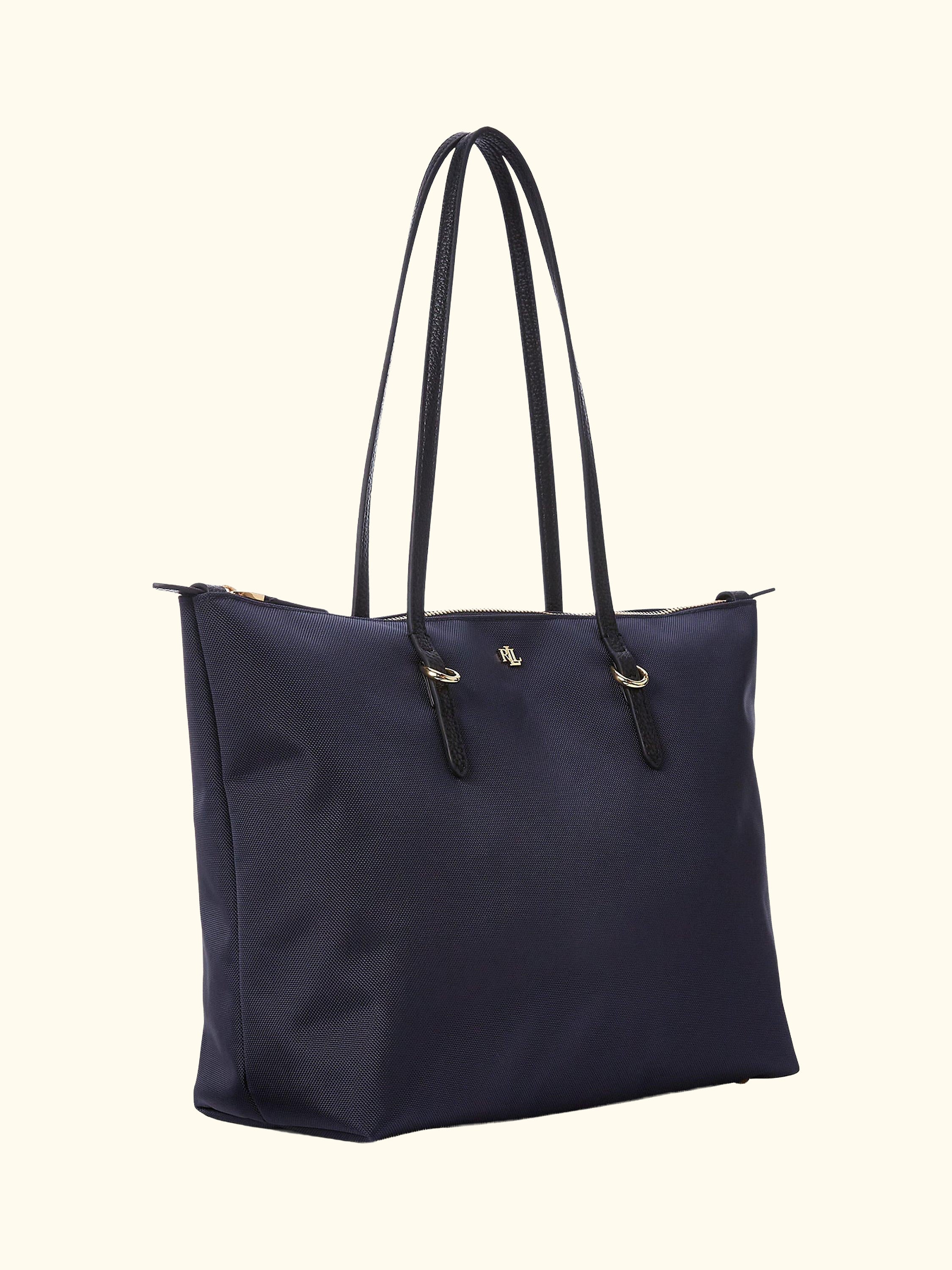 Lauren Ralph Lauren Nylon Medium Keaton Tote Bag
