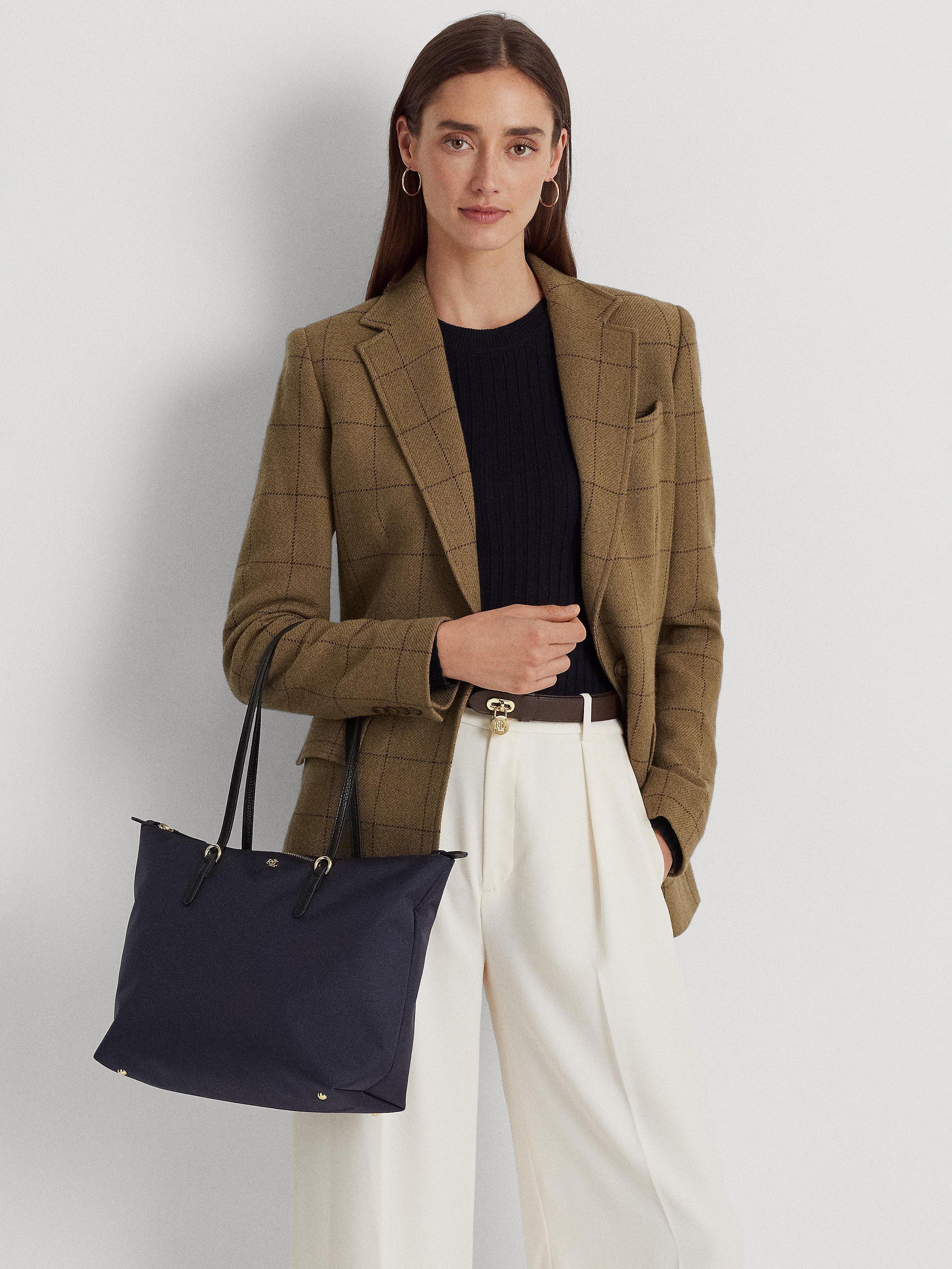 Lauren Ralph Lauren Nylon Medium Keaton Tote Bag