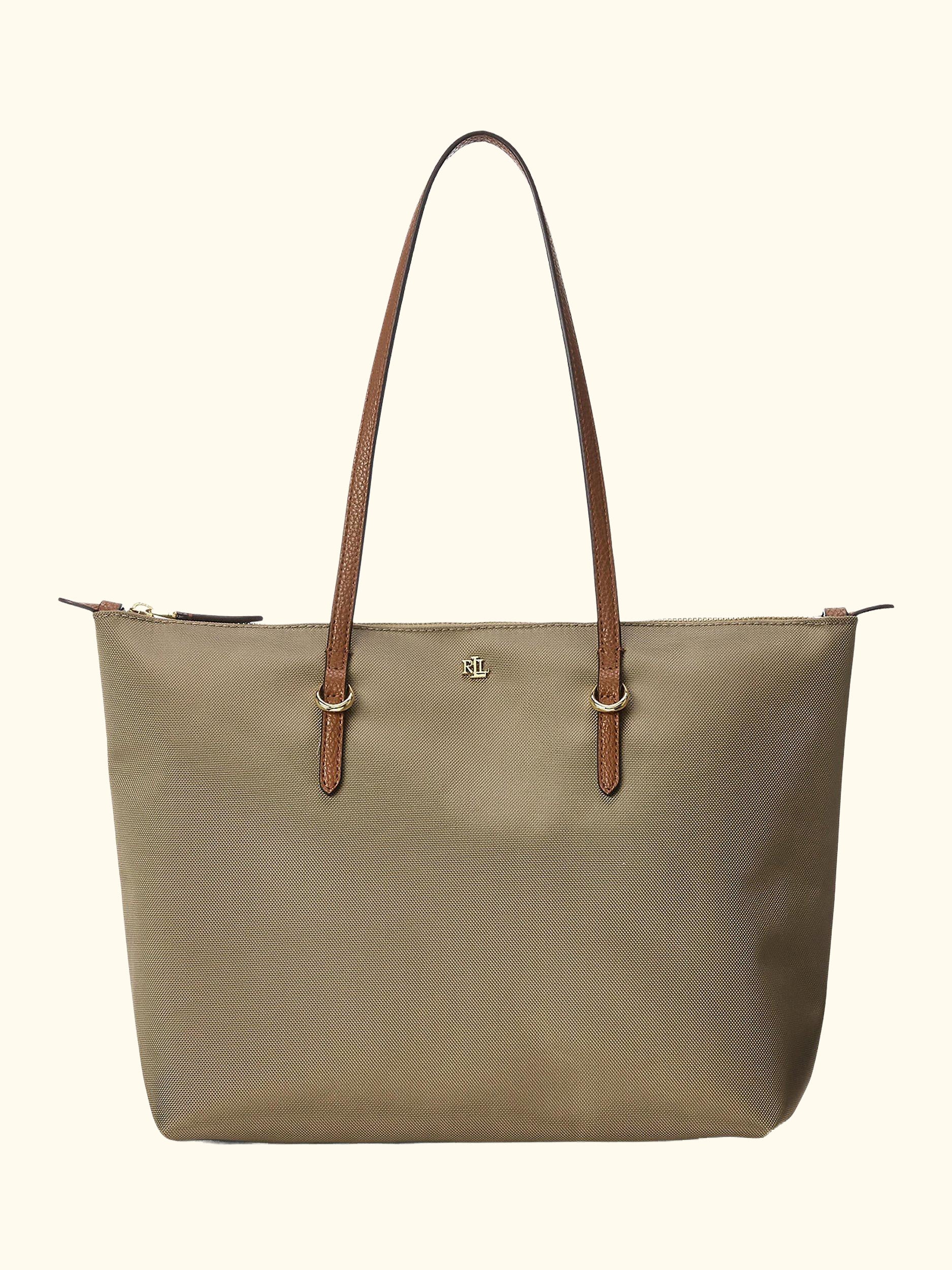 Lauren Ralph Lauren Nylon Medium Keaton Tote Bag