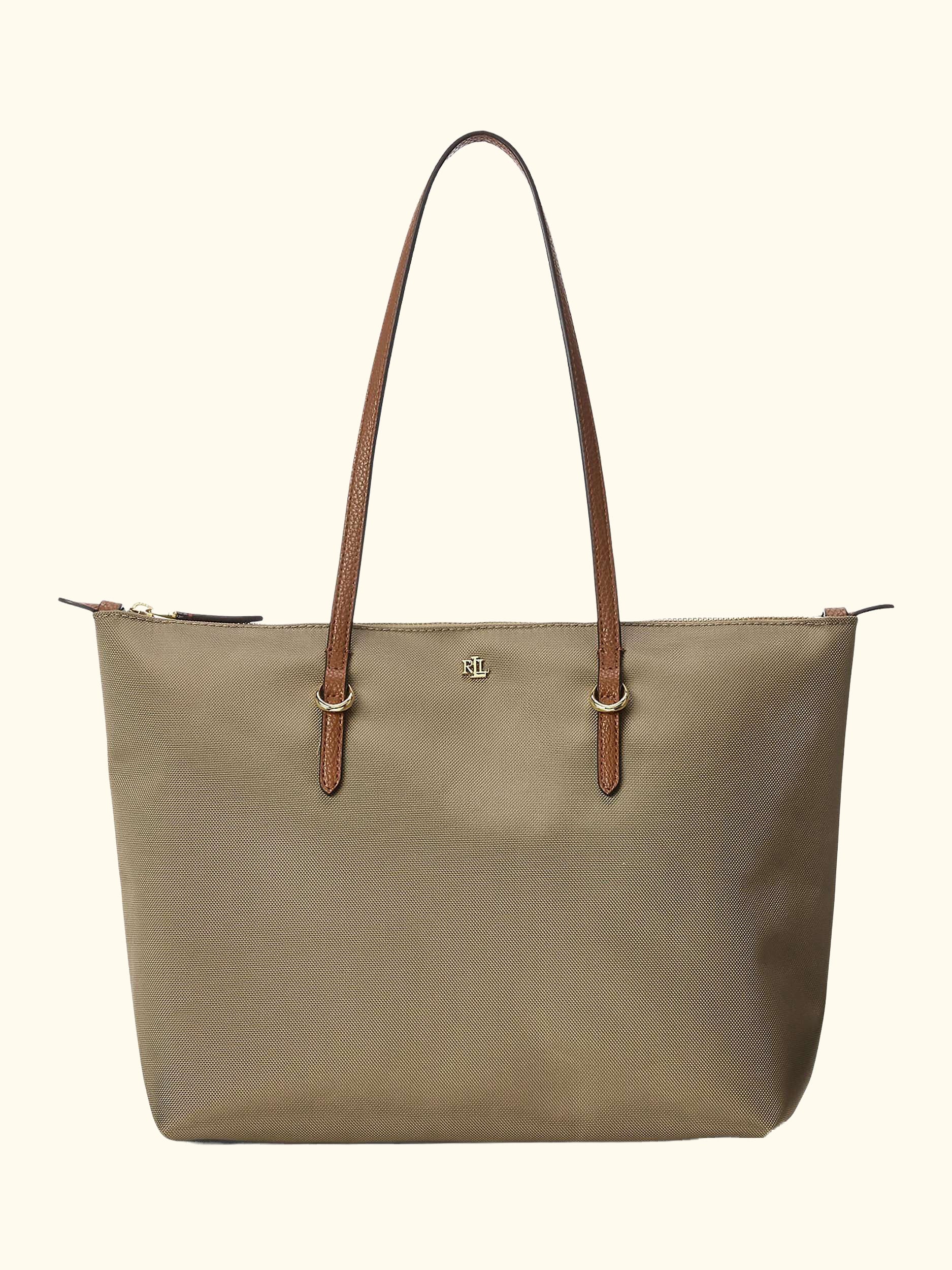 Lauren Ralph Lauren Nylon Medium Keaton Tote Bag