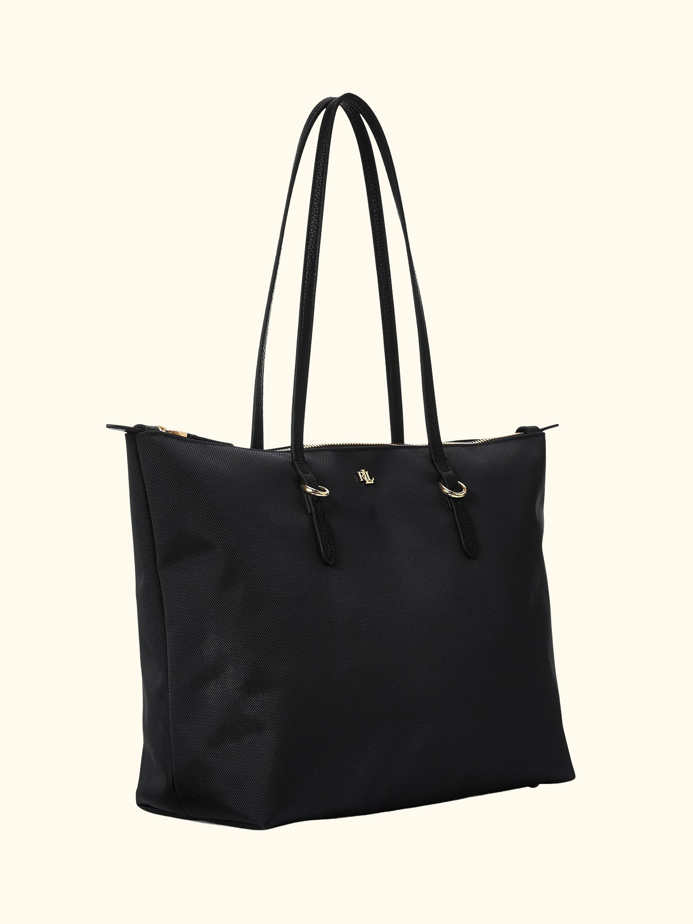 Lauren Ralph Lauren Nylon Medium Keaton Tote Bag
