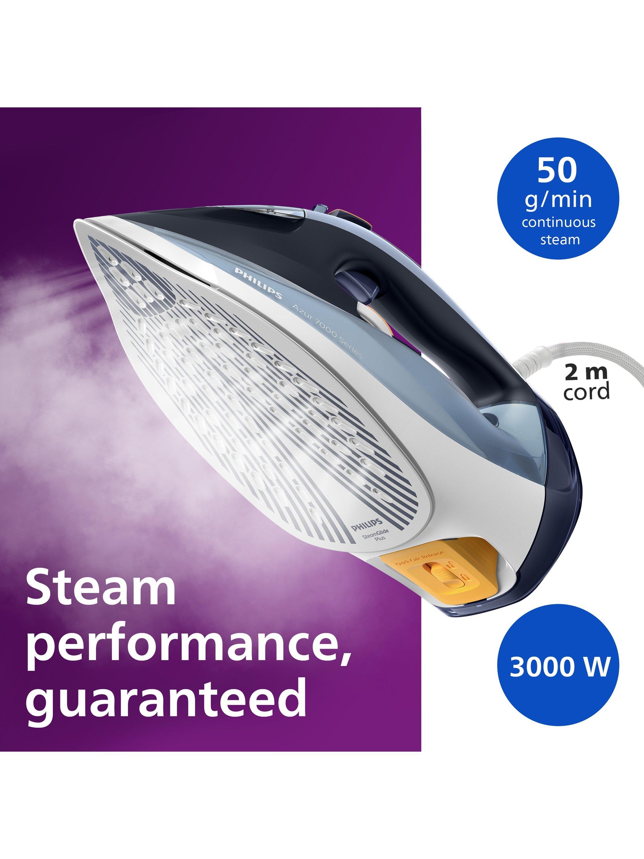 7000 Series DST7020/20 HV SteamGlide Plus Steam Iron, Blue