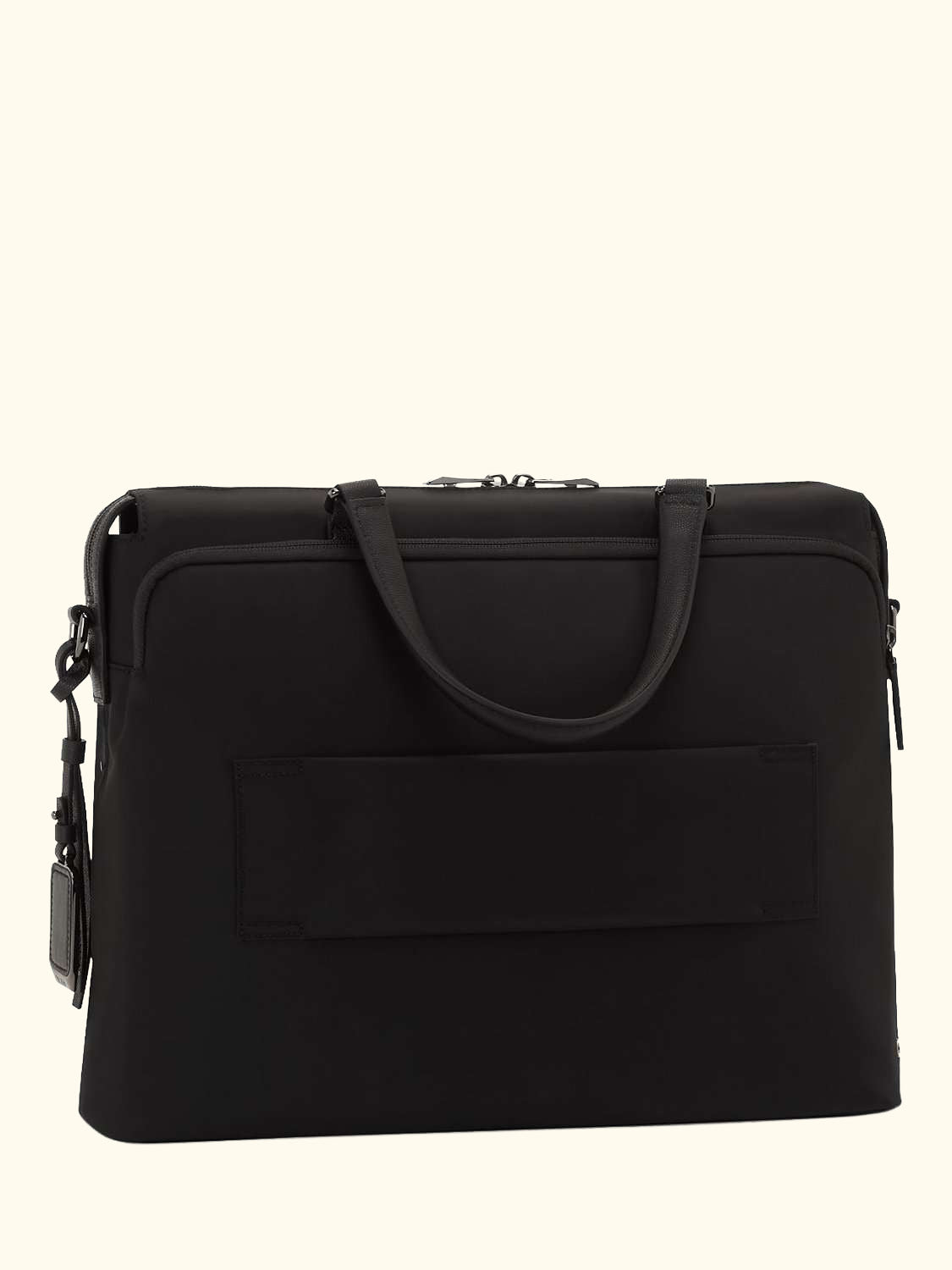 Voyageur Kendallville Nylon Briefcase, Black/Gunmetal
