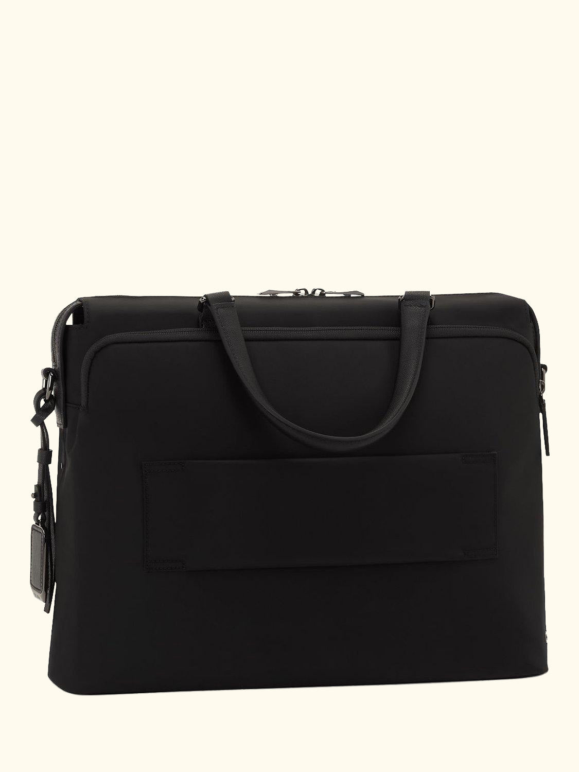 Voyageur Kendallville Nylon Briefcase, Black/Gunmetal