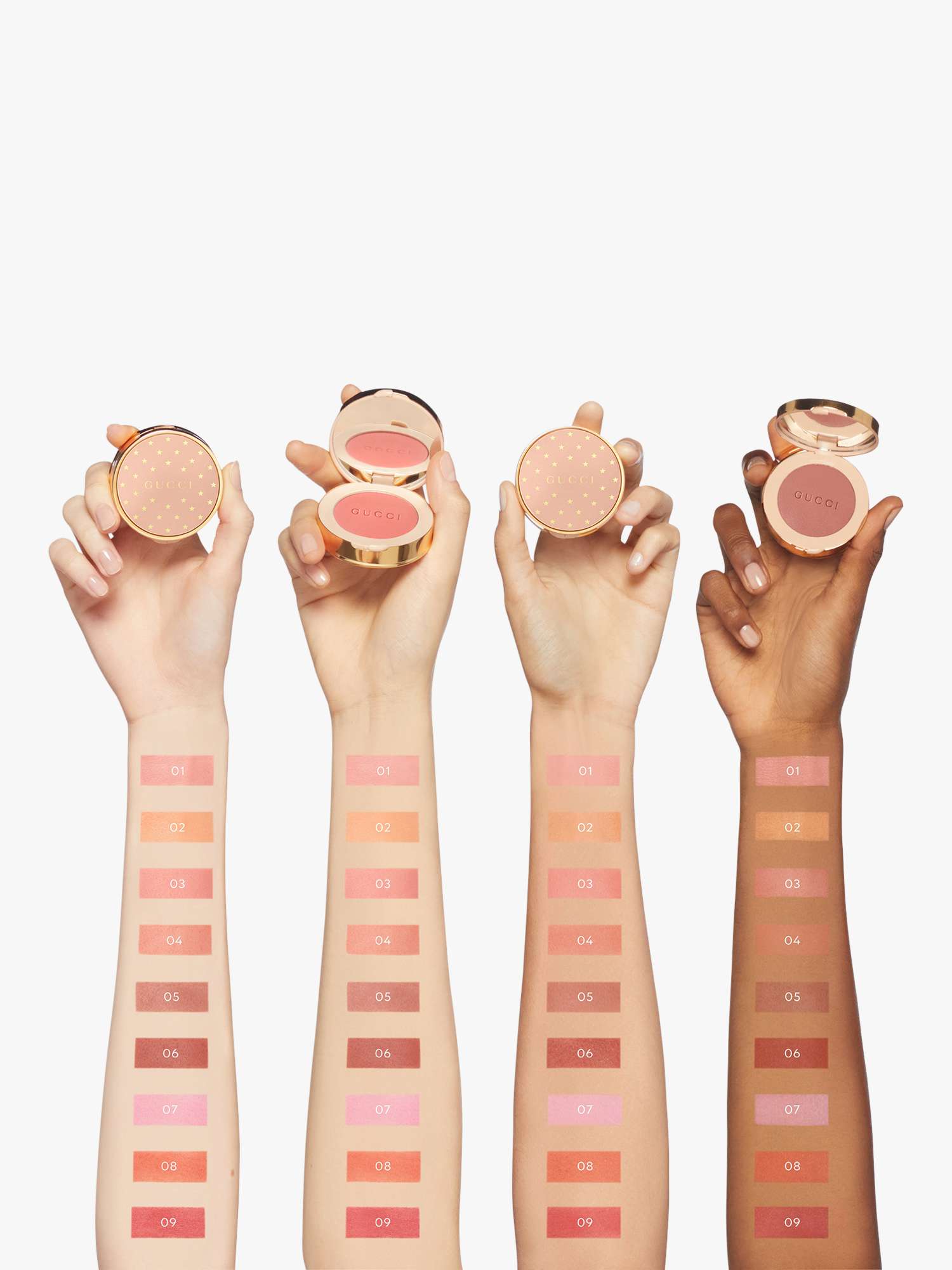 Gucci Blush De Beauté Summer Shades