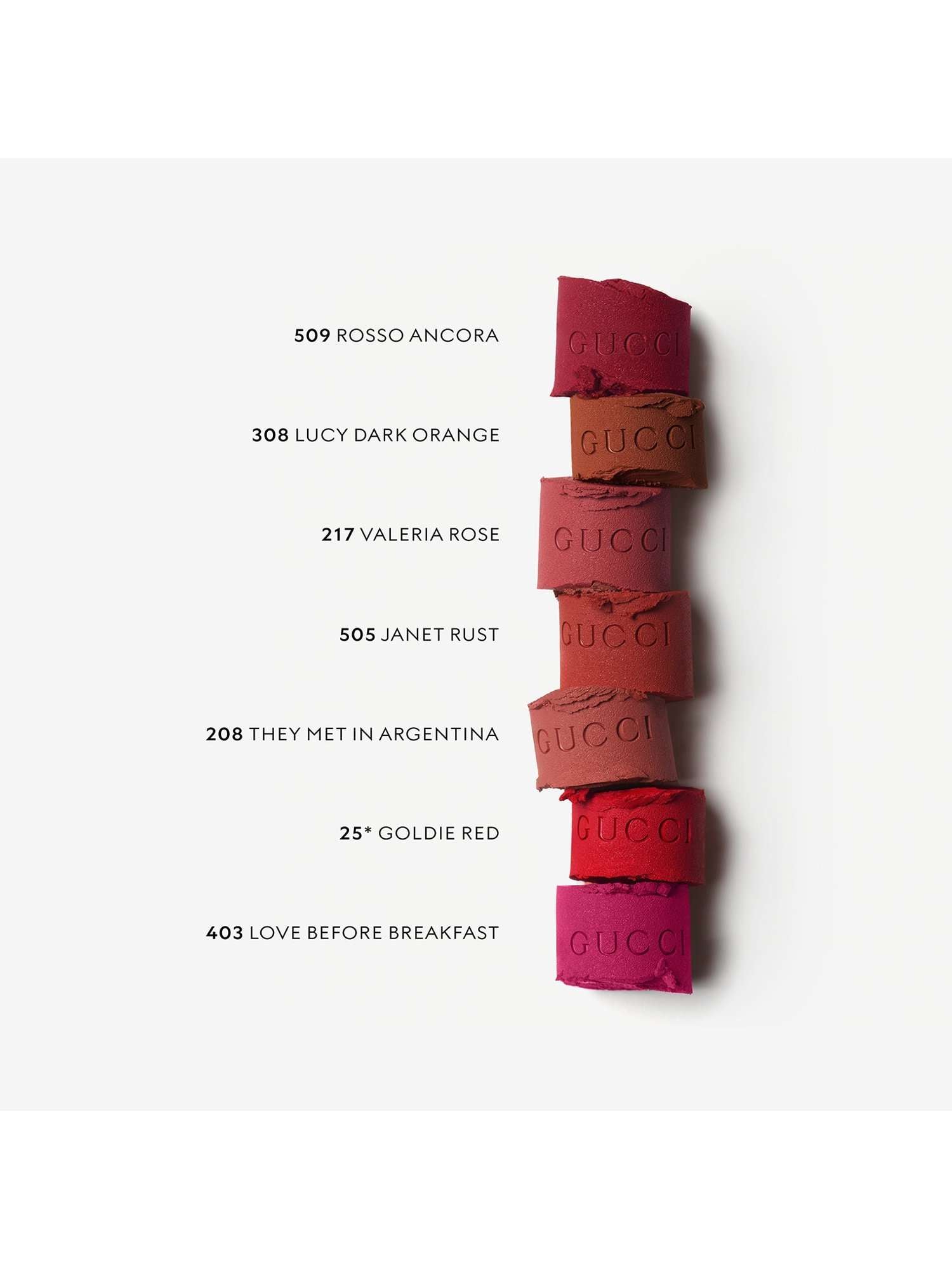Rouge À Lèvres Matte Lipstick Summer Shades