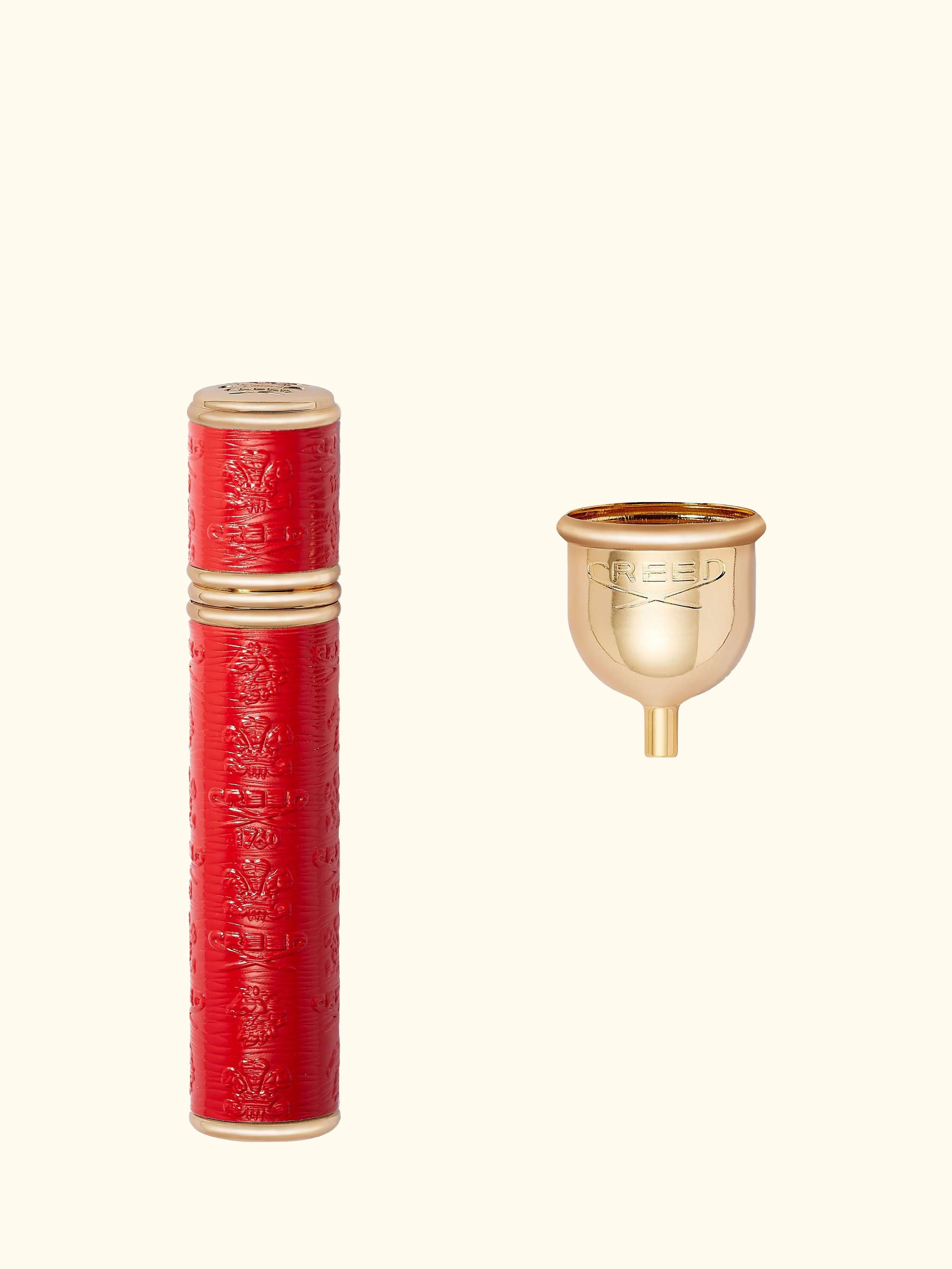 Travel Atomiser, Red/Gold, 10ml