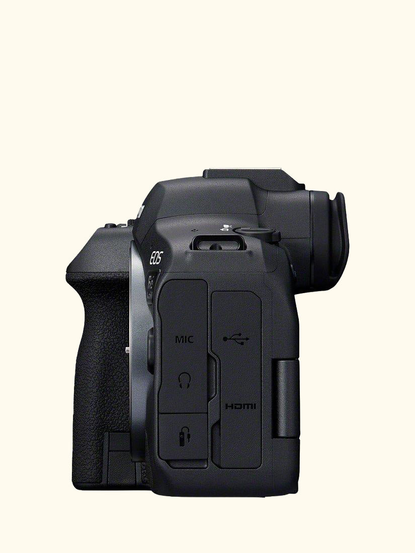EOS R6 Mark II Compact System Camera, 6K/4K Ultra HD, 24.2MP, Wi-Fi, Bluetooth, OLED EVF, 3" Vari-Angle Touch Screen, Body Only