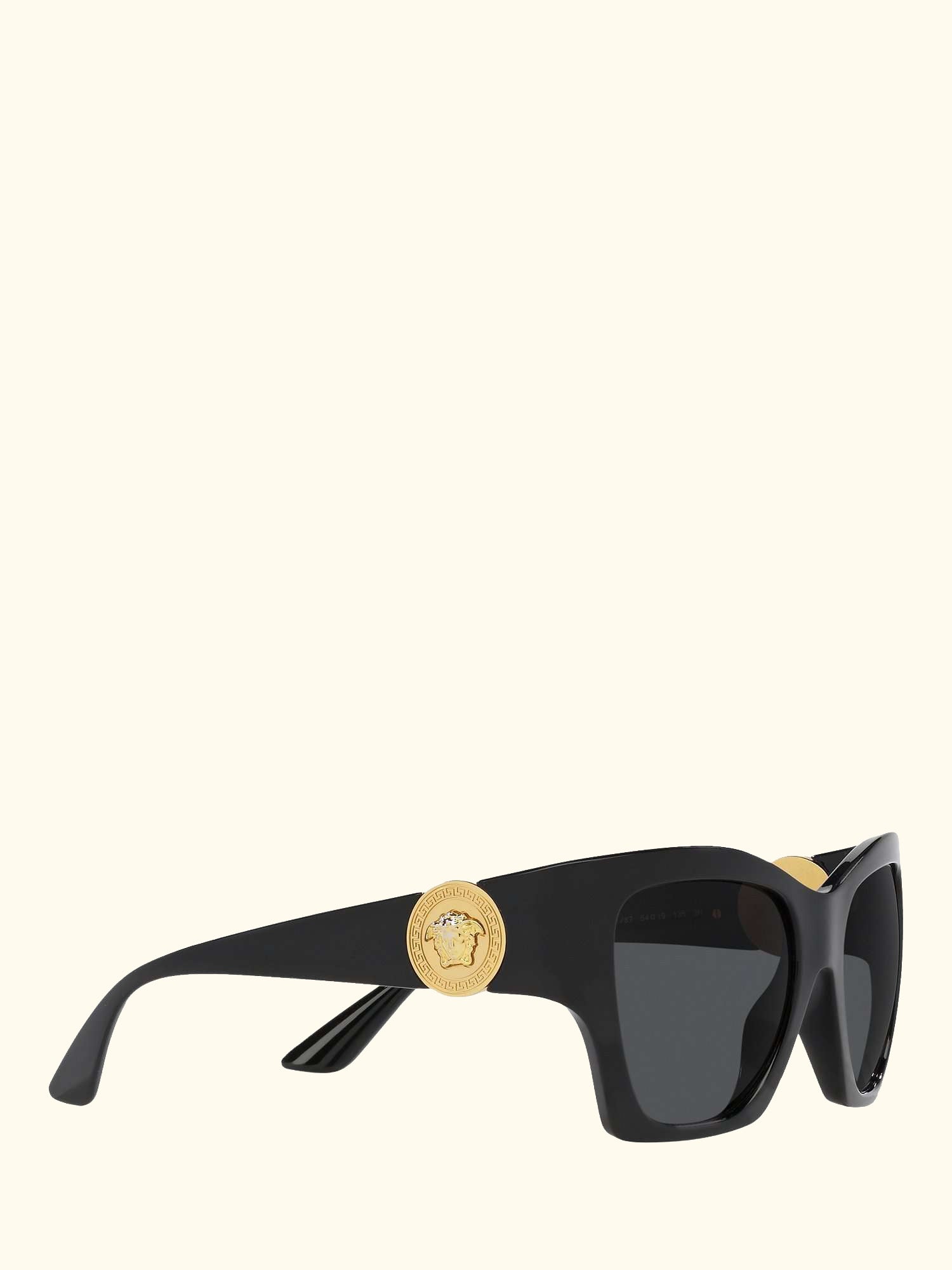 VE4452 Women's Irregular Sunglasses, Black/Grey