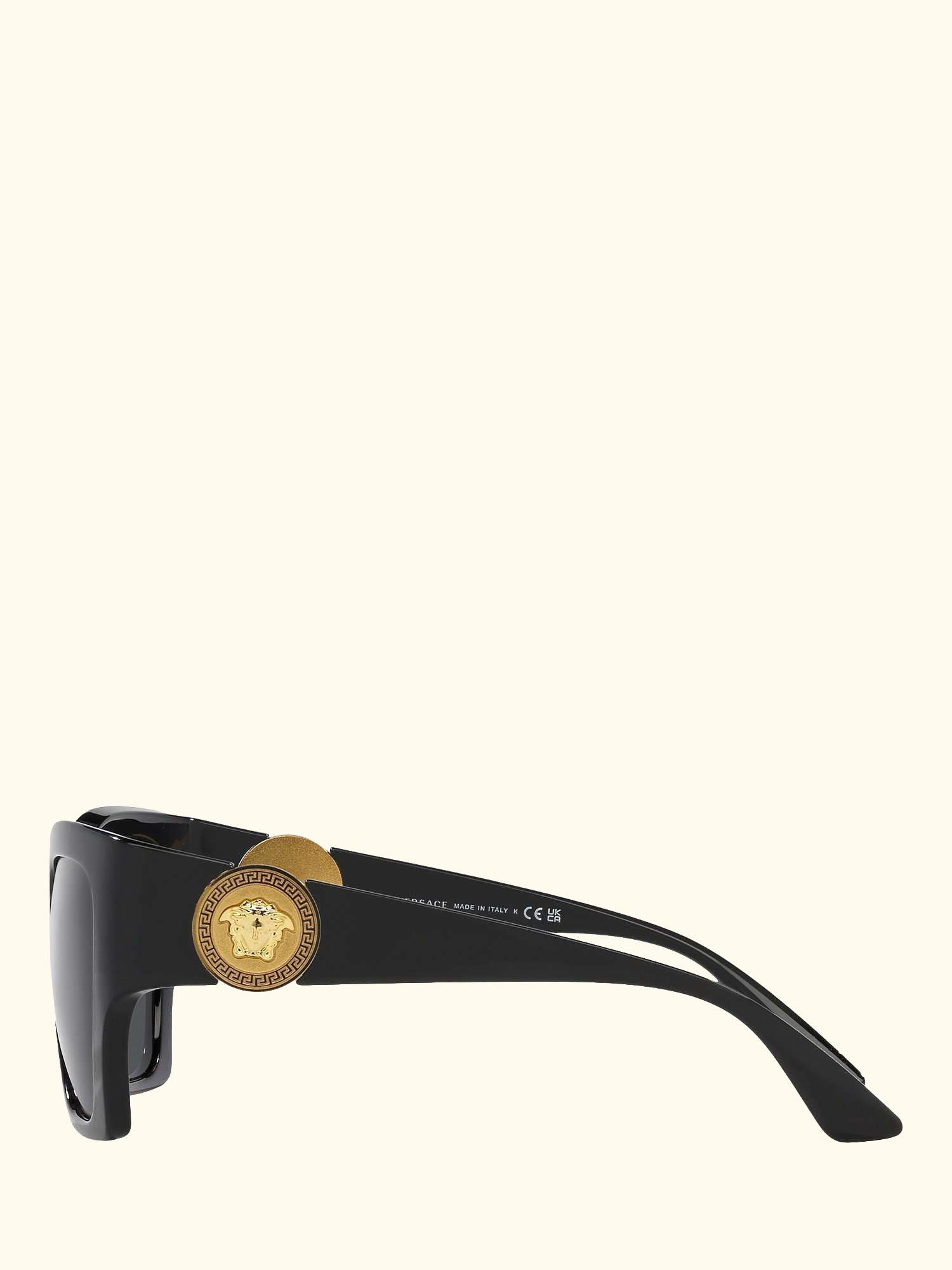 VE4452 Women's Irregular Sunglasses, Black/Grey