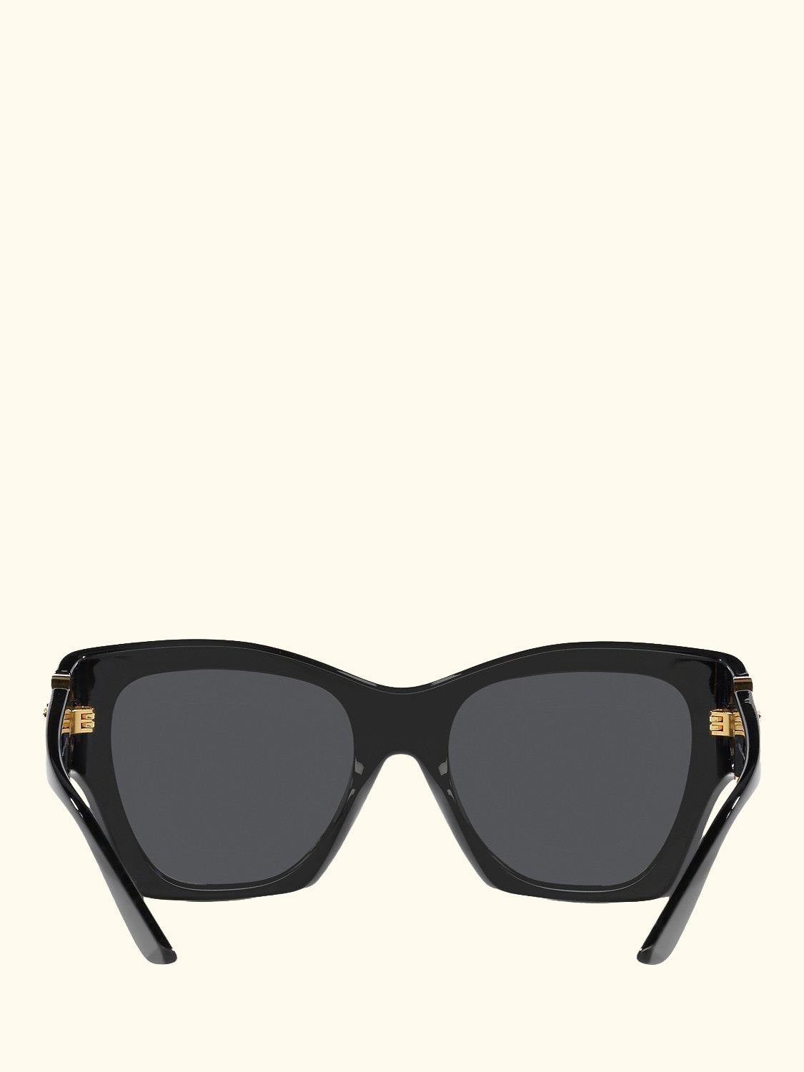 VE4452 Women's Irregular Sunglasses, Black/Grey