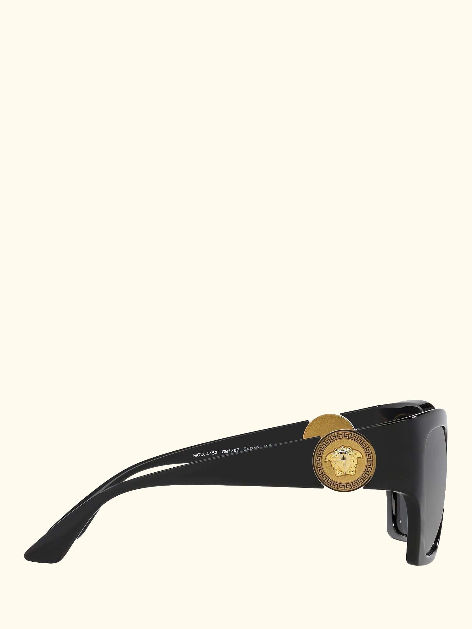 VE4452 Women's Irregular Sunglasses, Black/Grey