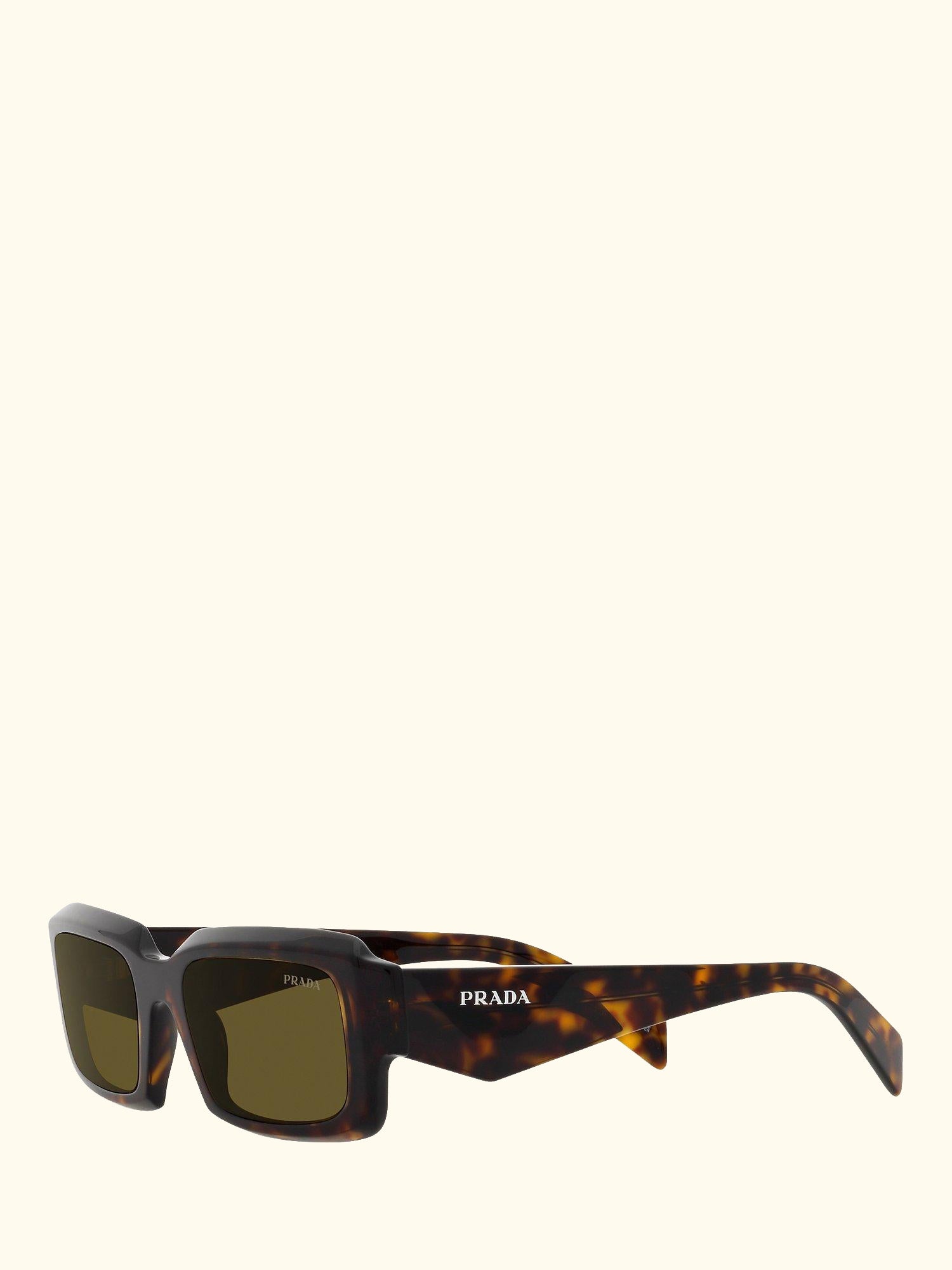 PR 27ZS Unisex Rectangular Sunglasses, Tortoise