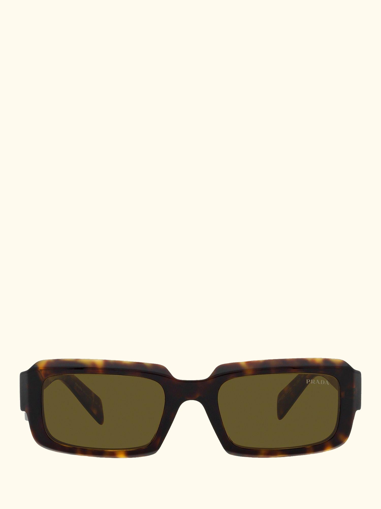 PR 27ZS Unisex Rectangular Sunglasses, Tortoise