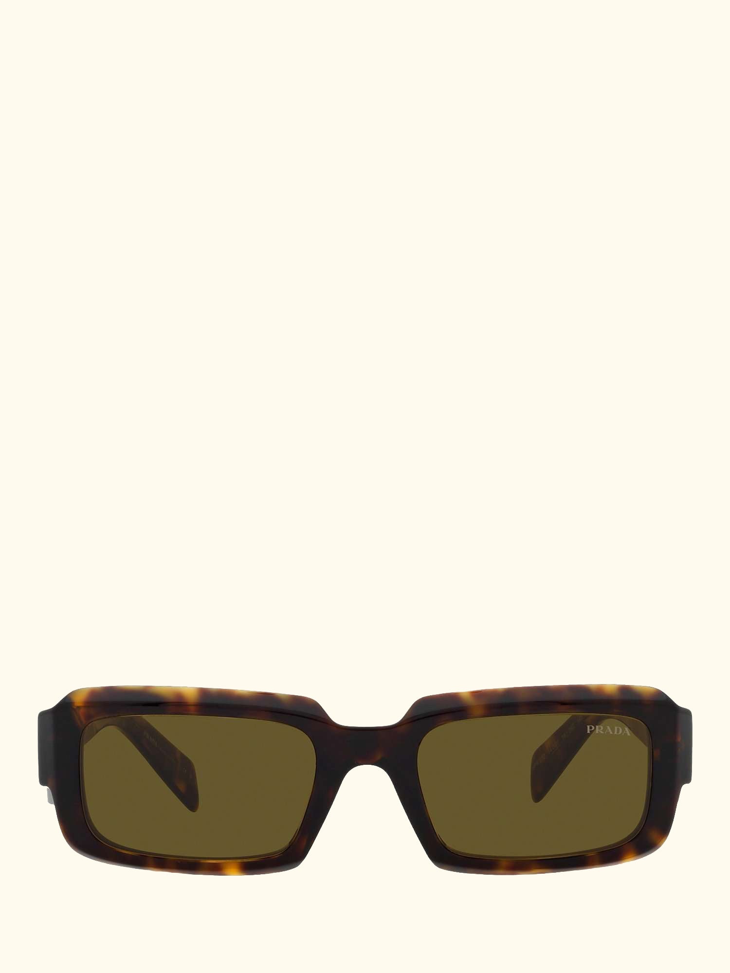 PR 27ZS Unisex Rectangular Sunglasses, Tortoise