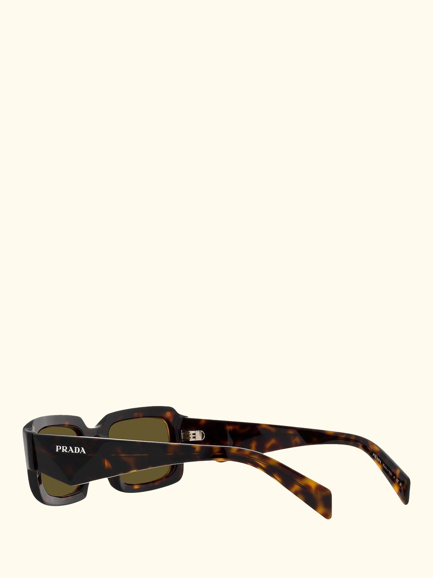 PR 27ZS Unisex Rectangular Sunglasses, Tortoise