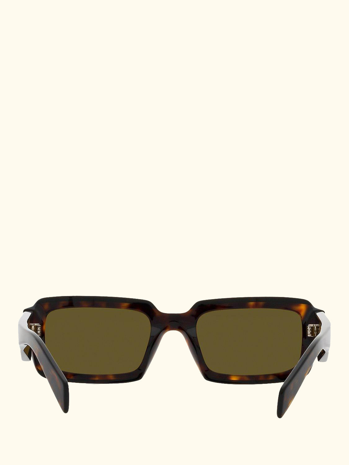 PR 27ZS Unisex Rectangular Sunglasses, Tortoise