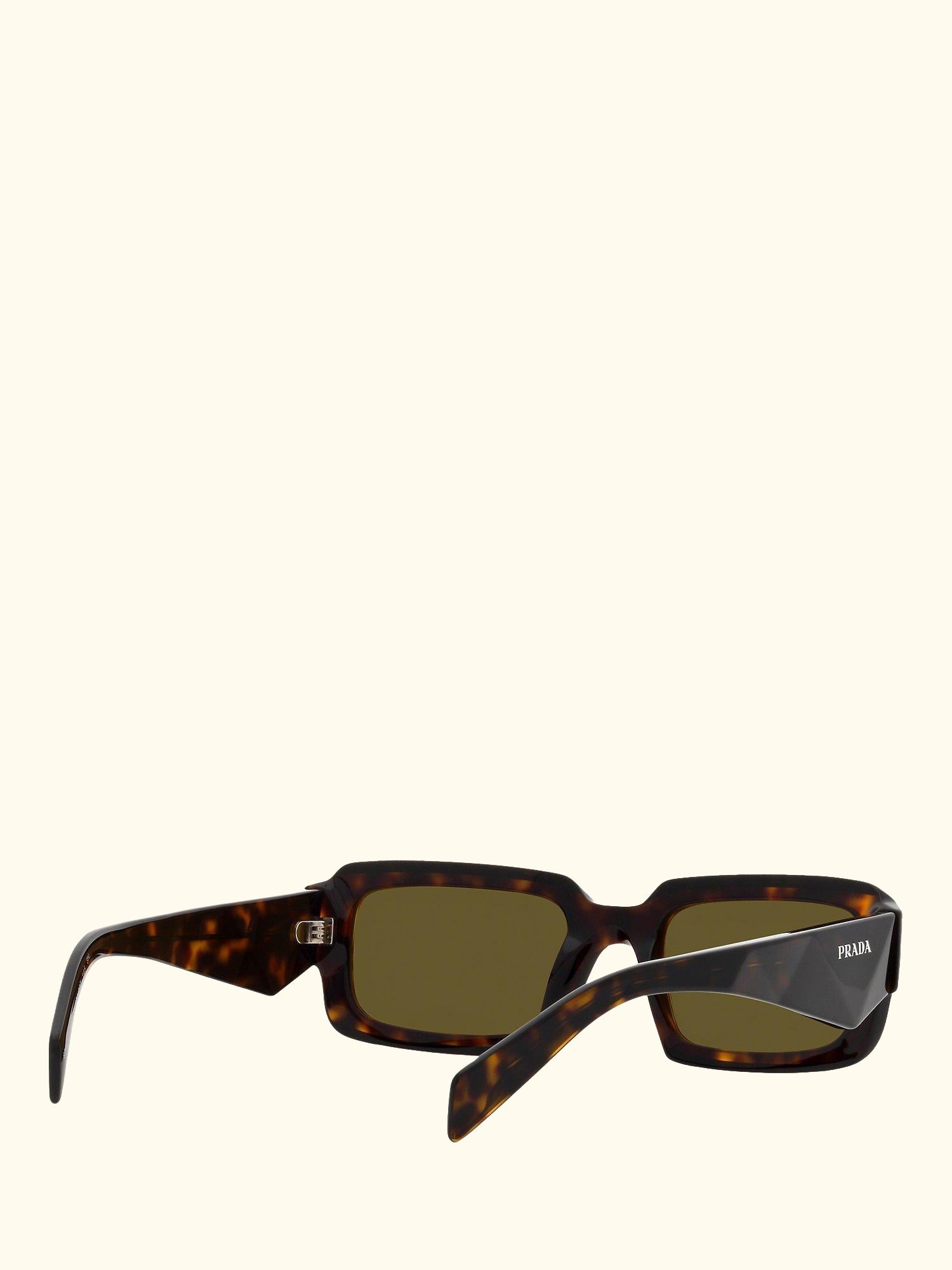 PR 27ZS Unisex Rectangular Sunglasses, Tortoise