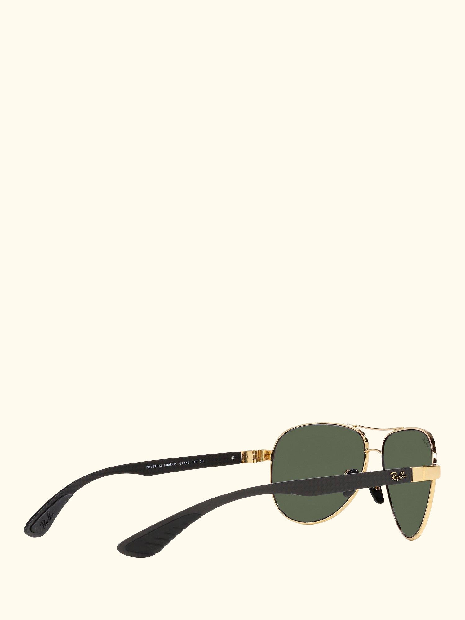 RB8331 Men's Aviator Sunglasses, Arista/Green
