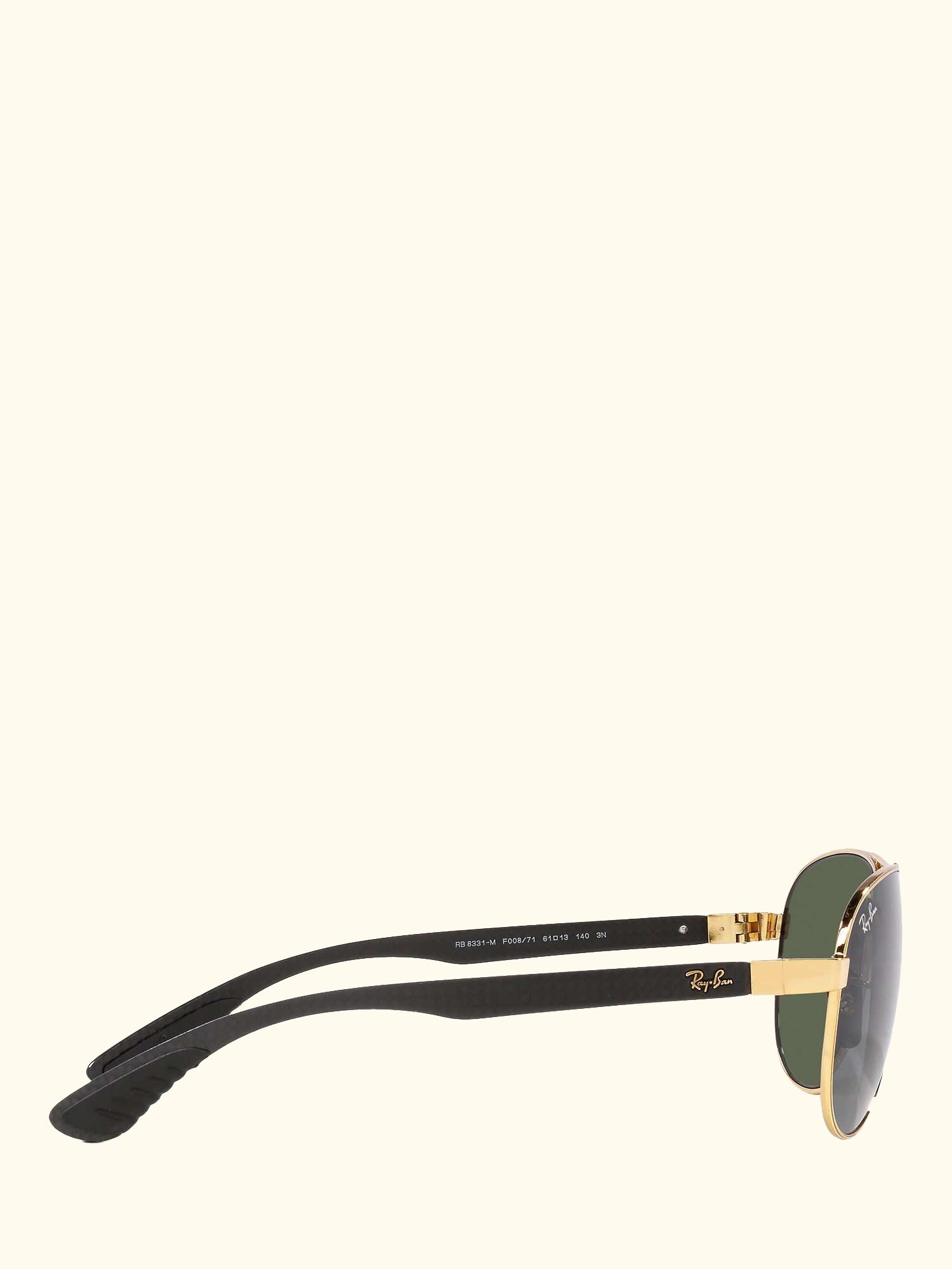 RB8331 Men's Aviator Sunglasses, Arista/Green