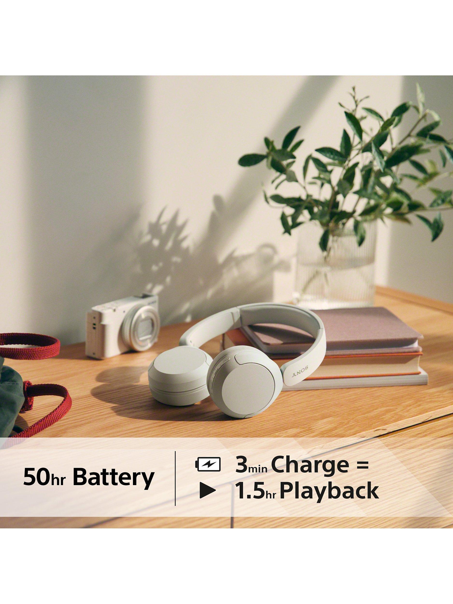 WH-CH520 Bluetooth Wireless On-Ear Headphones with Mic/Remote