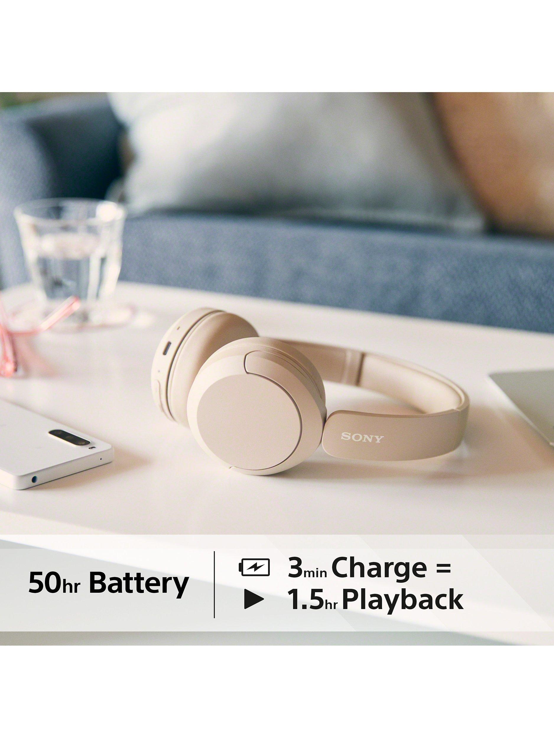 WH-CH520 Bluetooth Wireless On-Ear Headphones with Mic/Remote