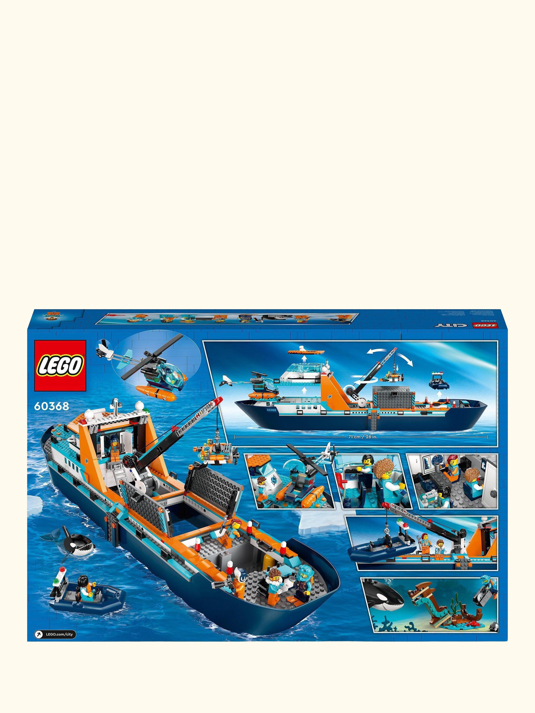 City Arctic Explorer Ship, Big Floating Boat Toy 60368