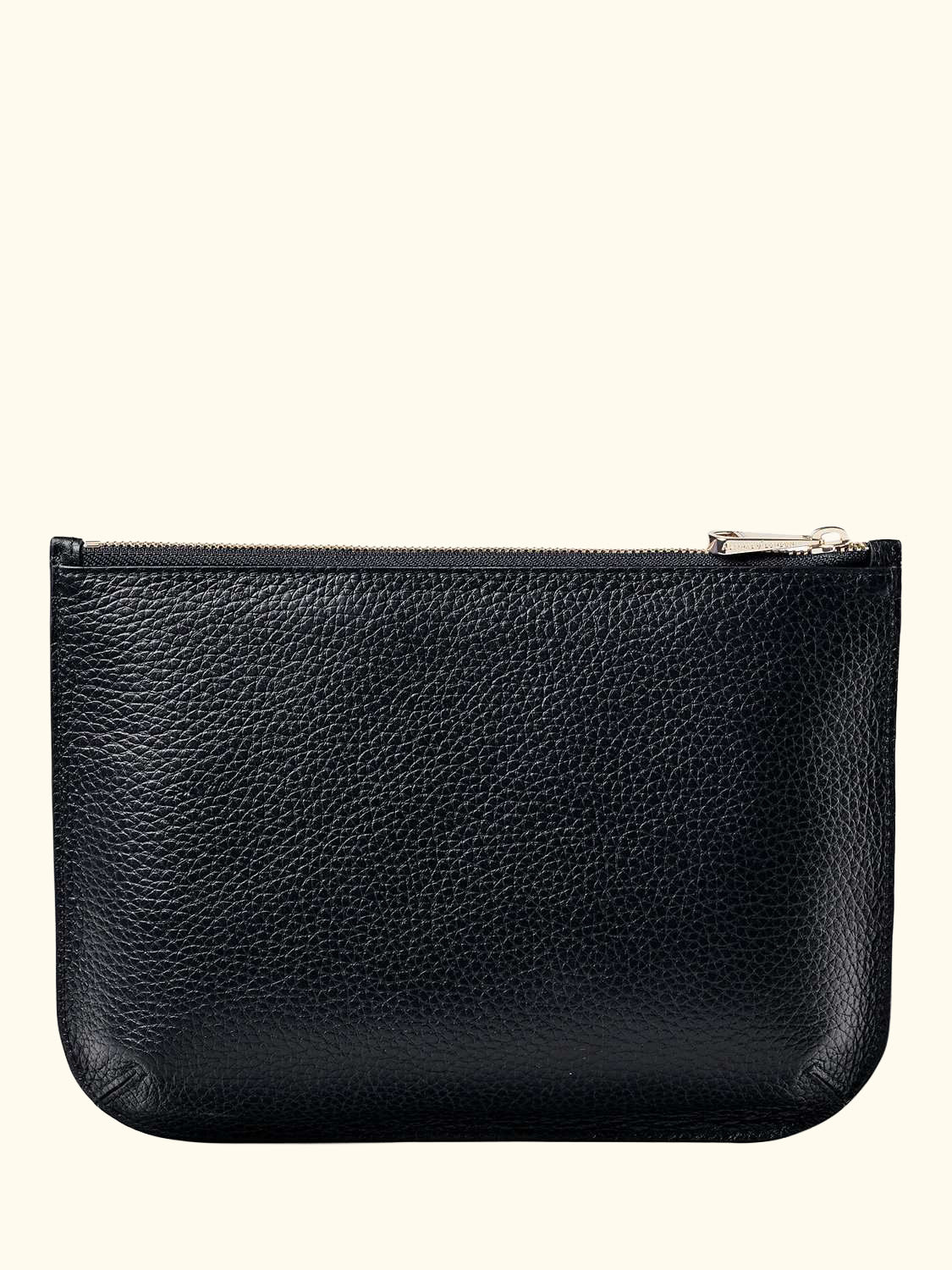 Large Ella Pebble Grain Leather Pouch