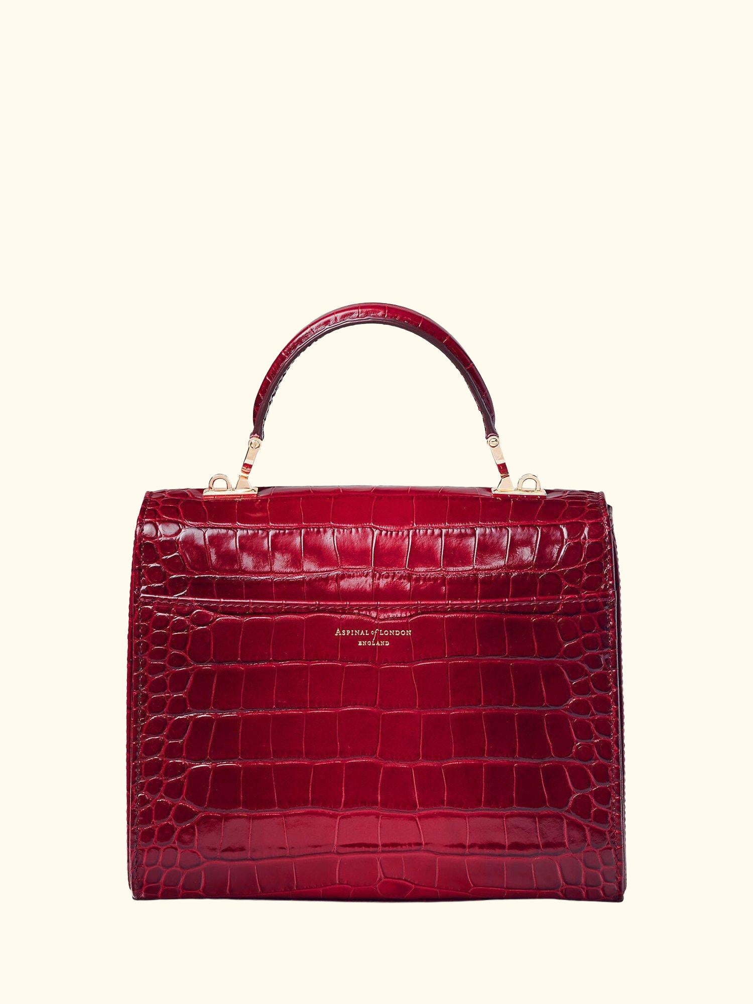 Mayfair Croc Effect Leather Cross Body Bag