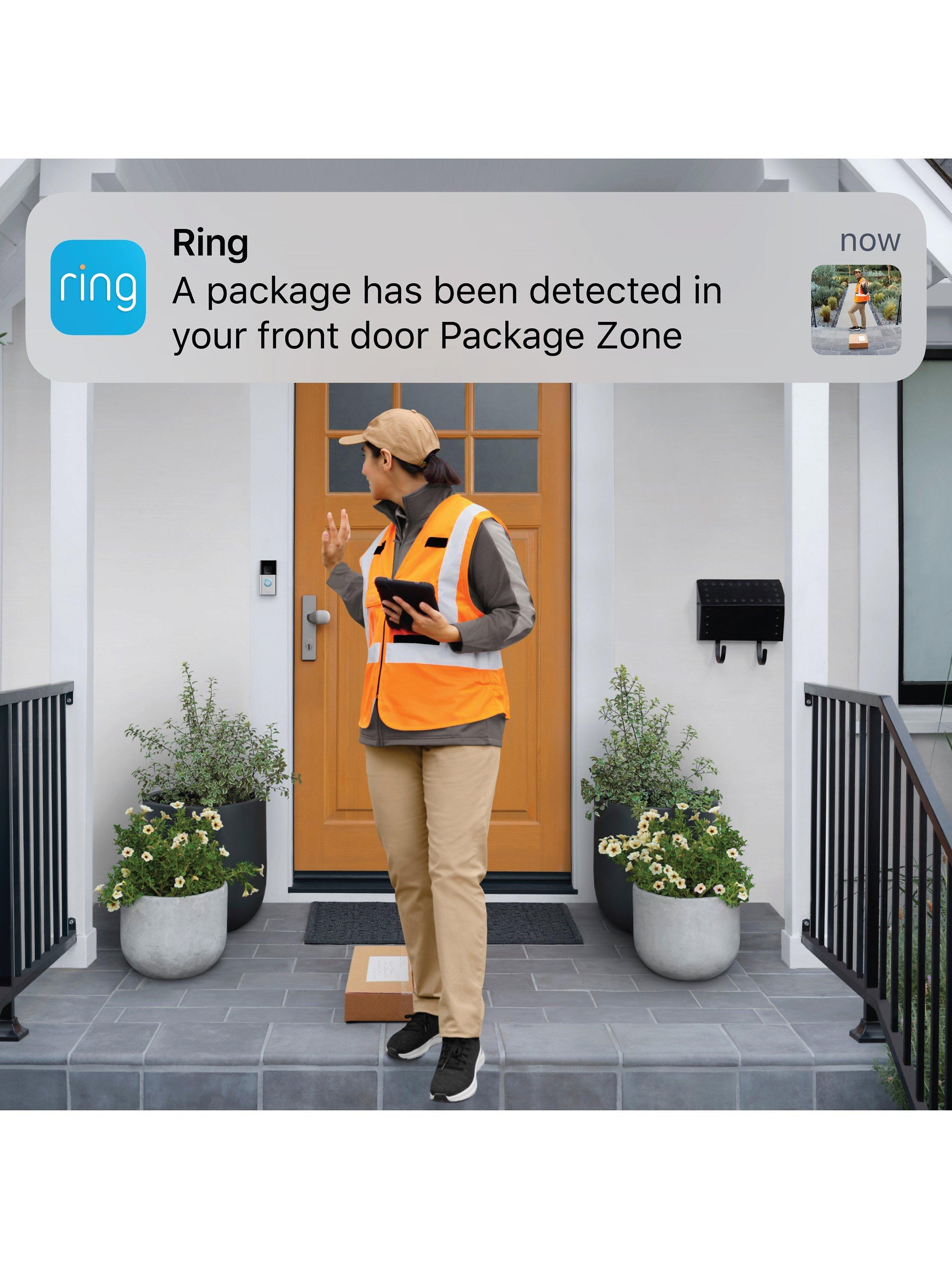 Smart Battery Video Doorbell Plus with Built-in Wi-Fi & Camera
