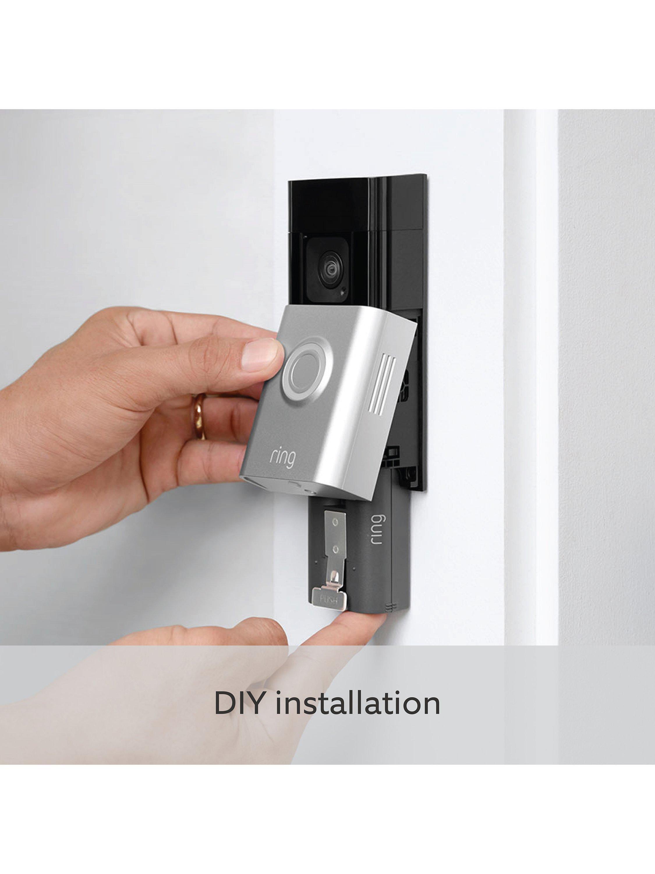 Smart Battery Video Doorbell Plus with Built-in Wi-Fi & Camera