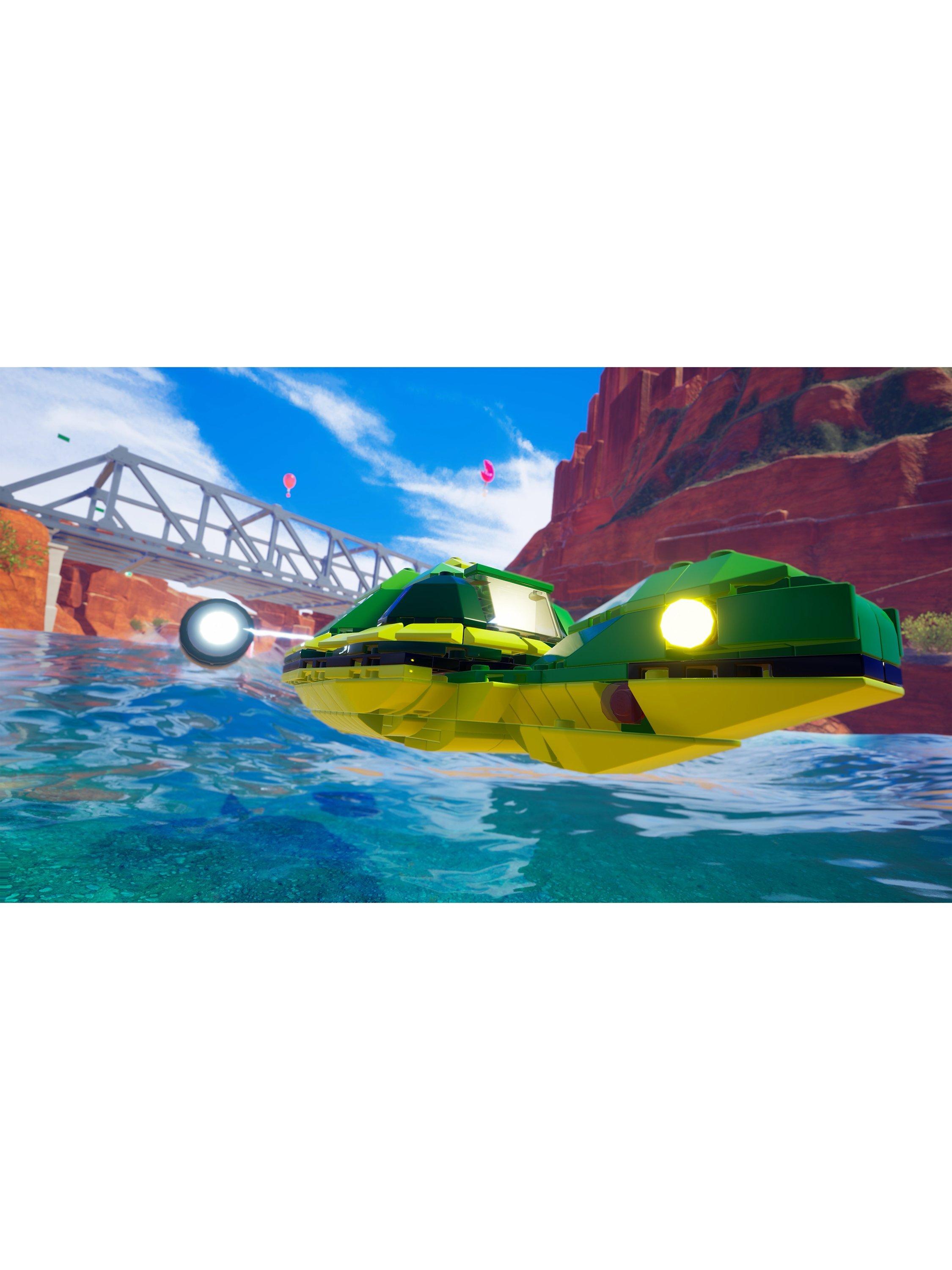 LEGO 2K Drive, PS4, with LEGO 3-in-1 Aquadirt Racer