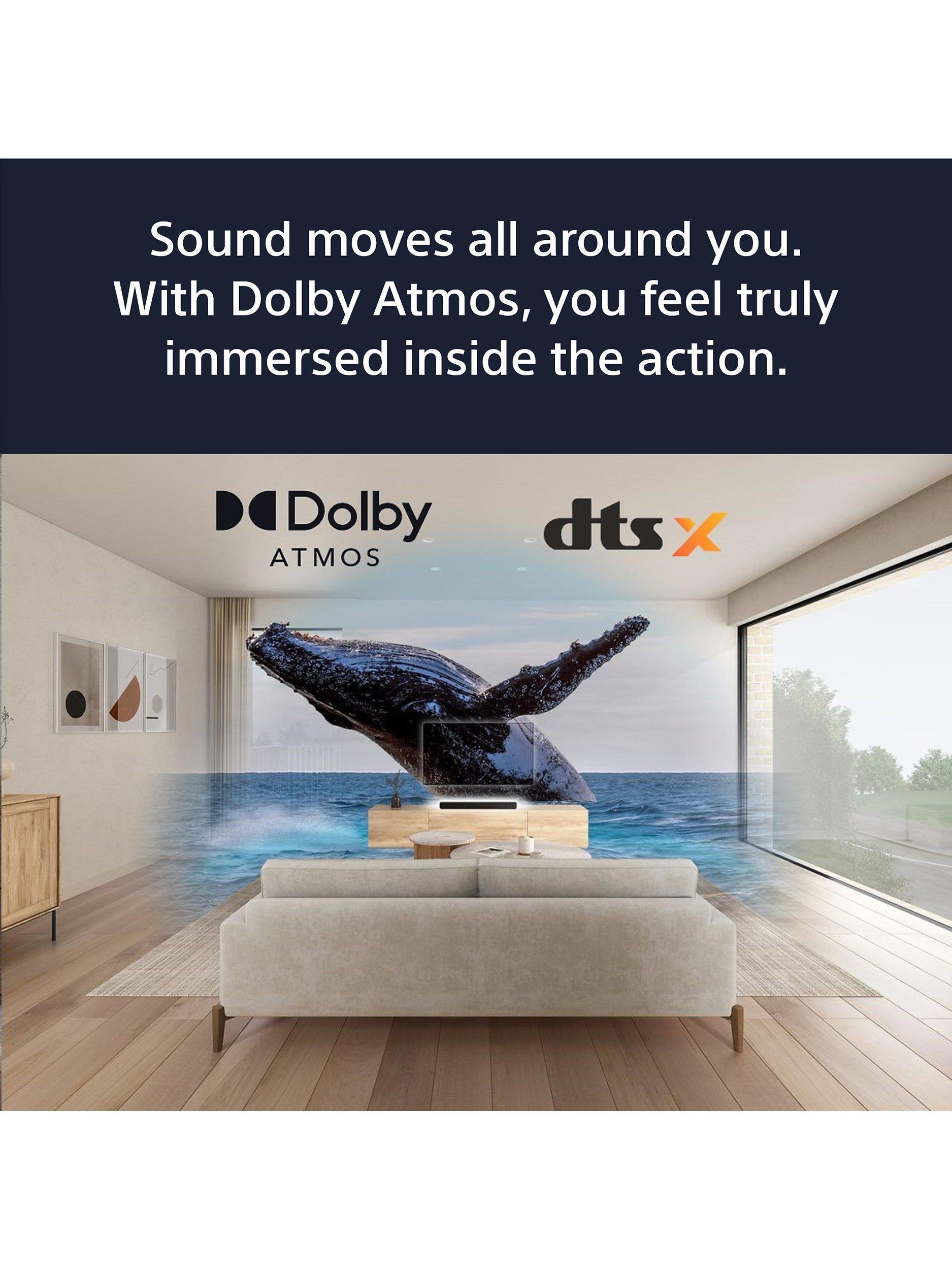 HT-S2000 Bluetooth All-In-One Soundbar with Dolby Atmos, DTS: X & Vertical Surround Engine, Black