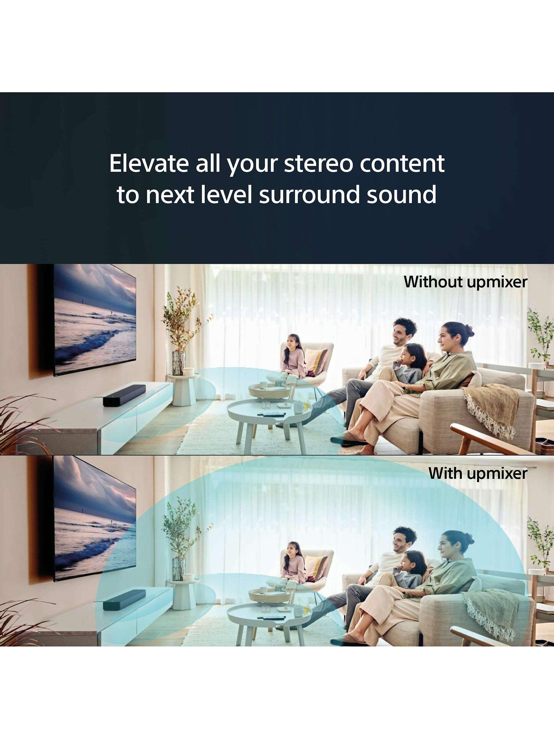 HT-S2000 Bluetooth All-In-One Soundbar with Dolby Atmos, DTS: X & Vertical Surround Engine, Black